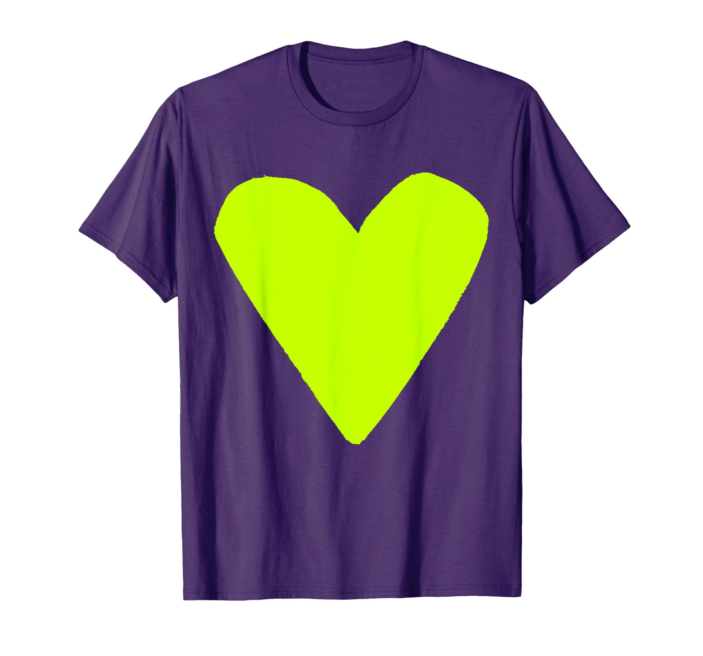 Cute Lime Green Heart T-Shirt