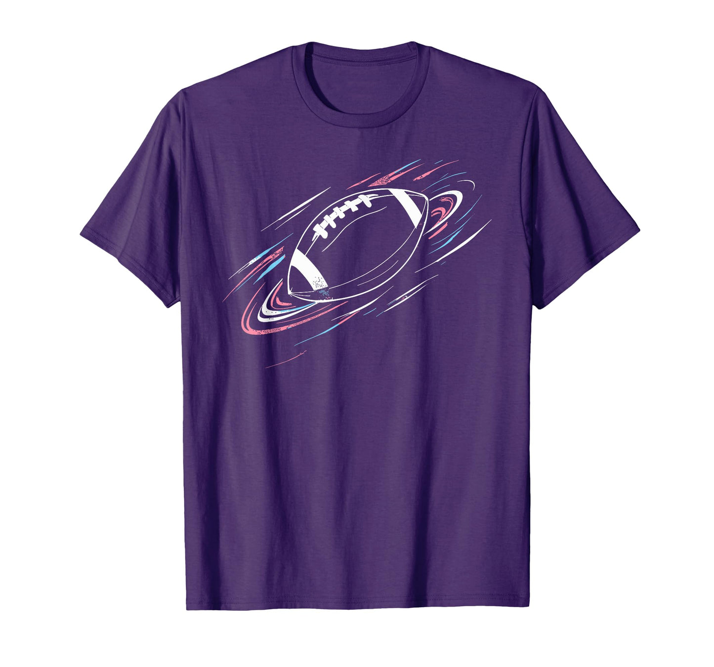American Football Minimal Football Graphic T-Shirt