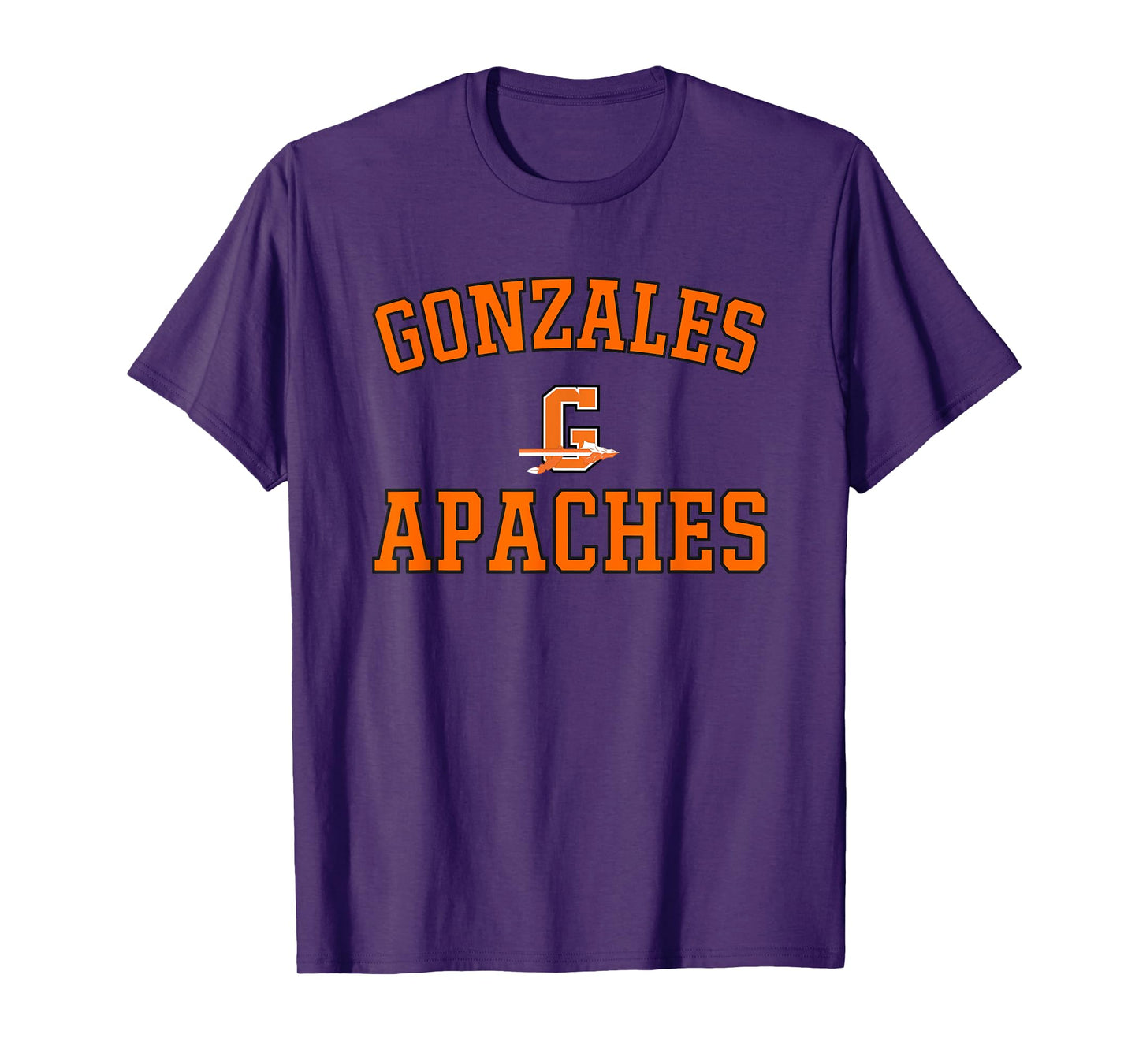 Gonzales Apaches Logo Varsity HS T-Shirt