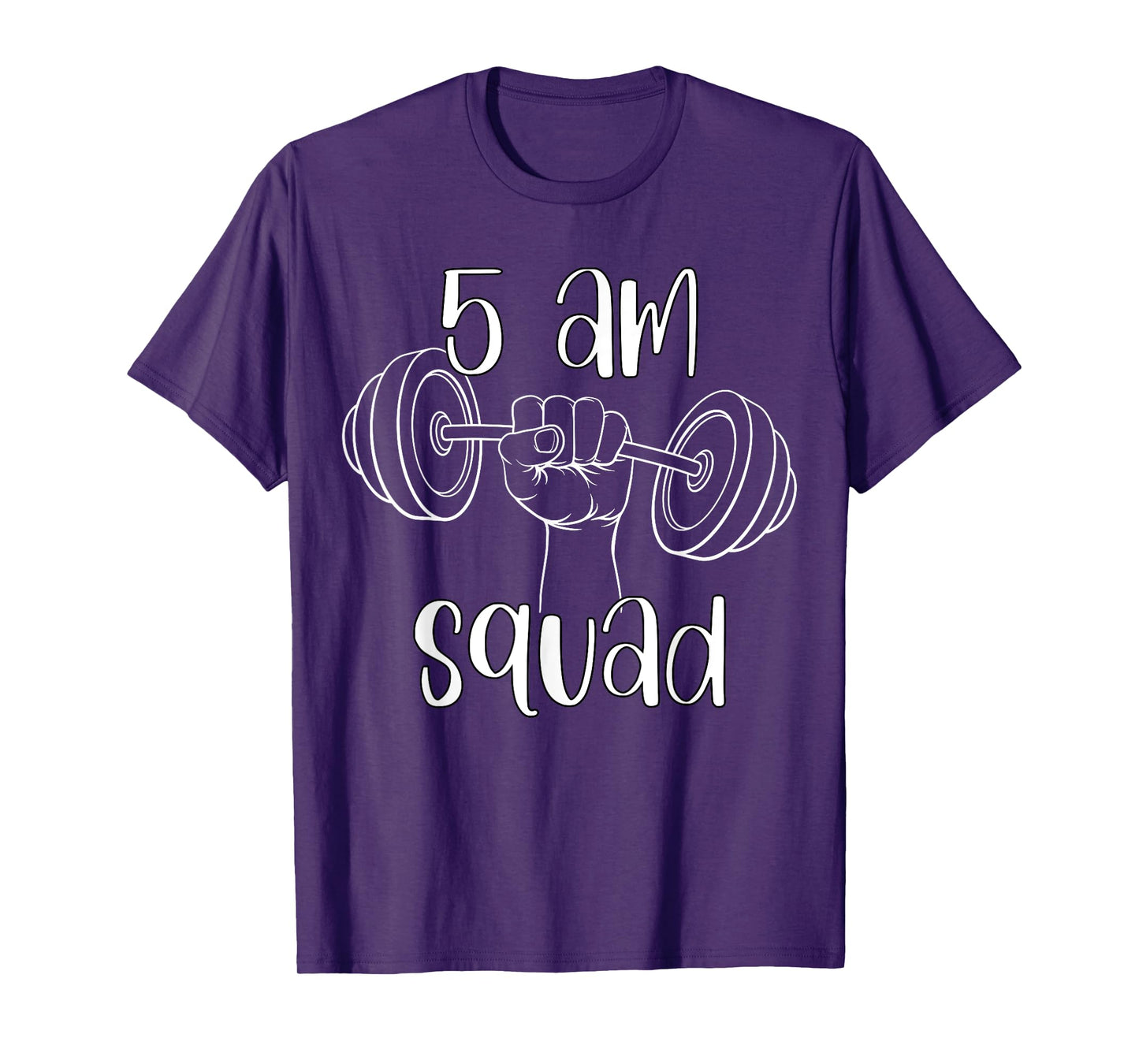 5 AM Squad | Funny Gym Workout Quote Apparel T-Shirt