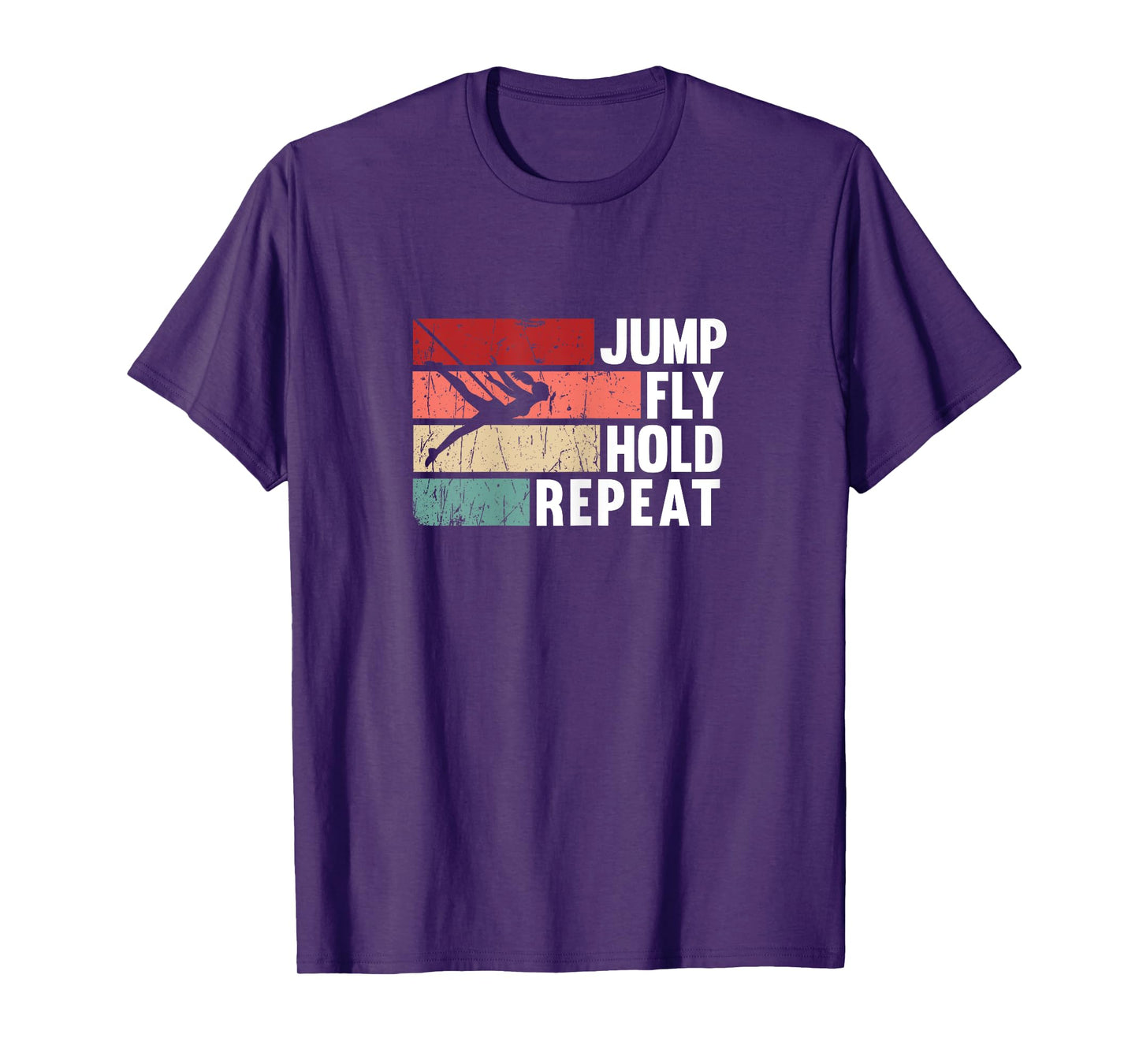 Bungee Fitness Equipment Jump Fly Sling Workout T-Shirt