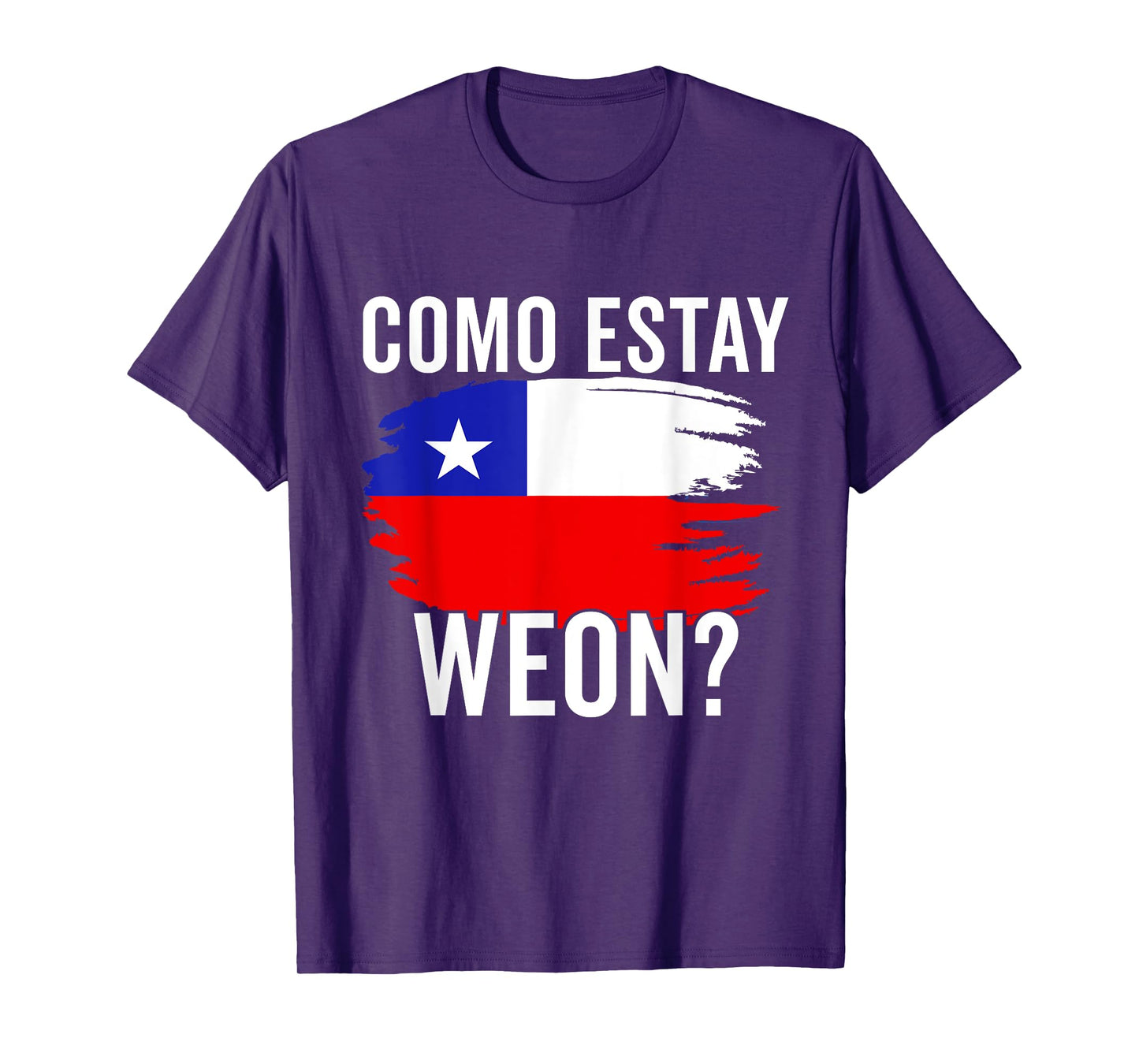 Chile Flag Pride Chilean Funny Camiseta Chilena Weon Slang T-Shirt