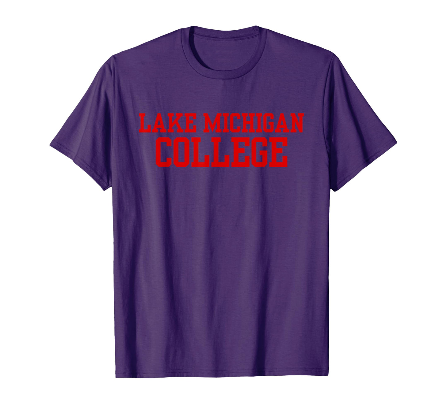 Lake Michigan College Apparel Sports Fan T-Shirt