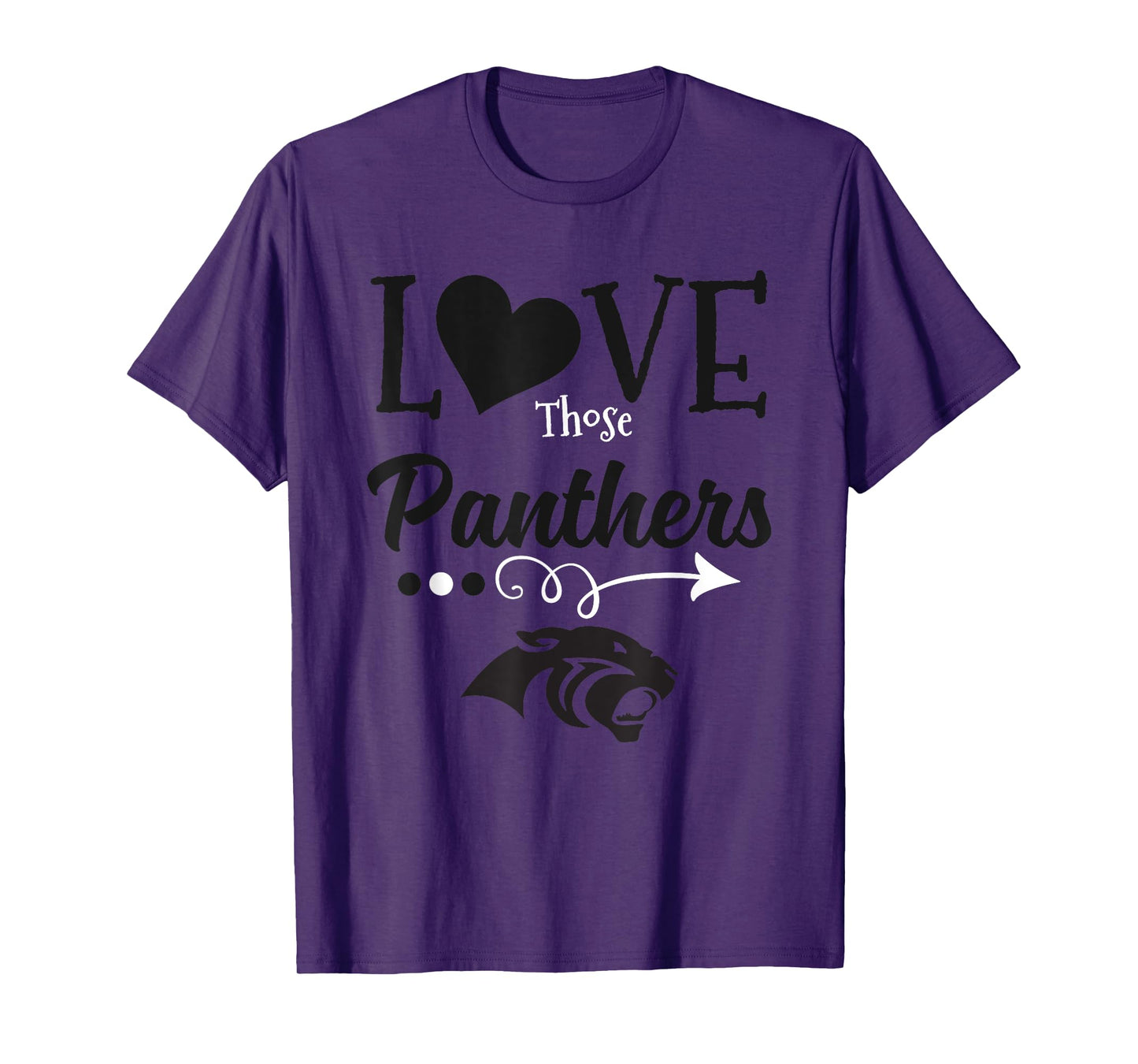 Cabot Panthers Logo Love Those HS T-Shirt