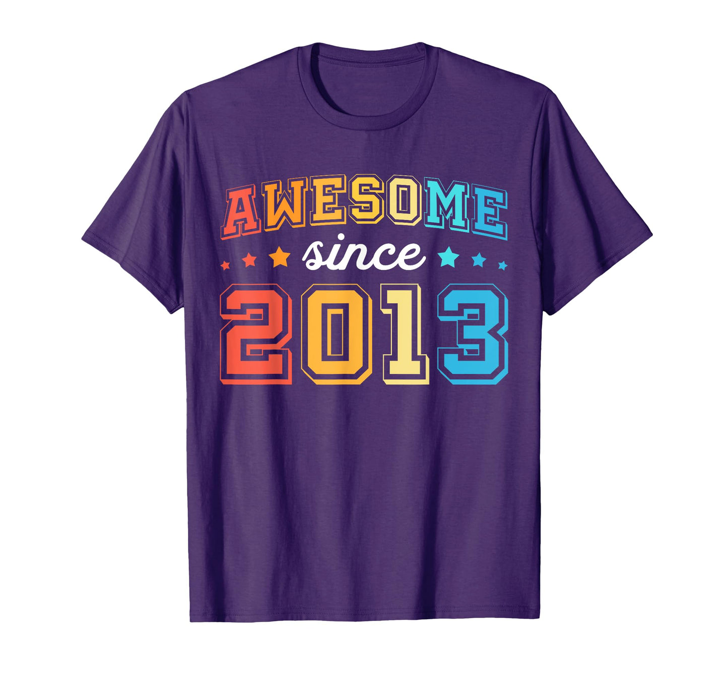 Awesome Since 2013 Retro 12th Birthday Boy 12 Birthday T-Shirt
