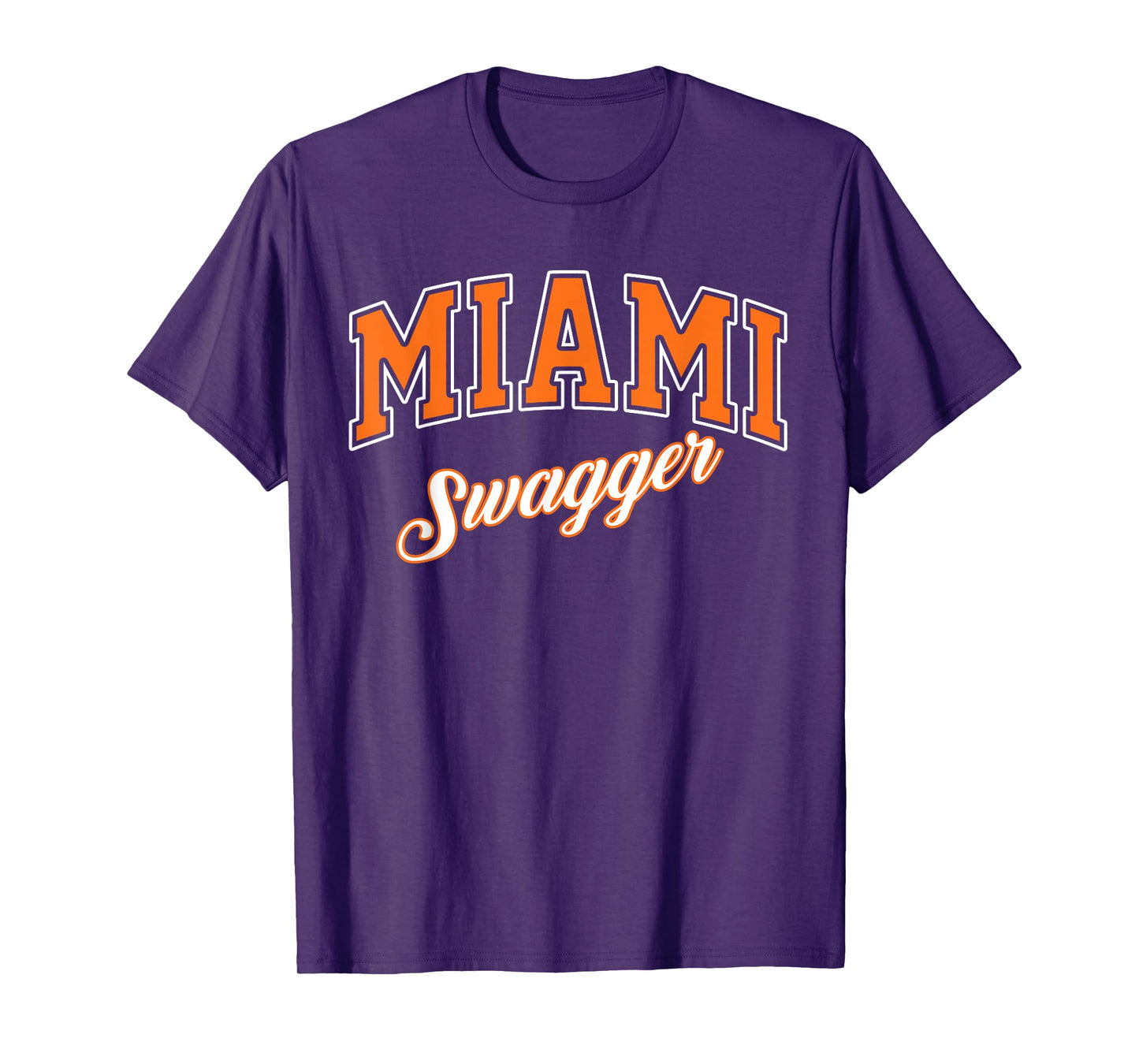 Miami Swagger Graphic Trendy Miami Vibes with Modern Flair T-Shirt
