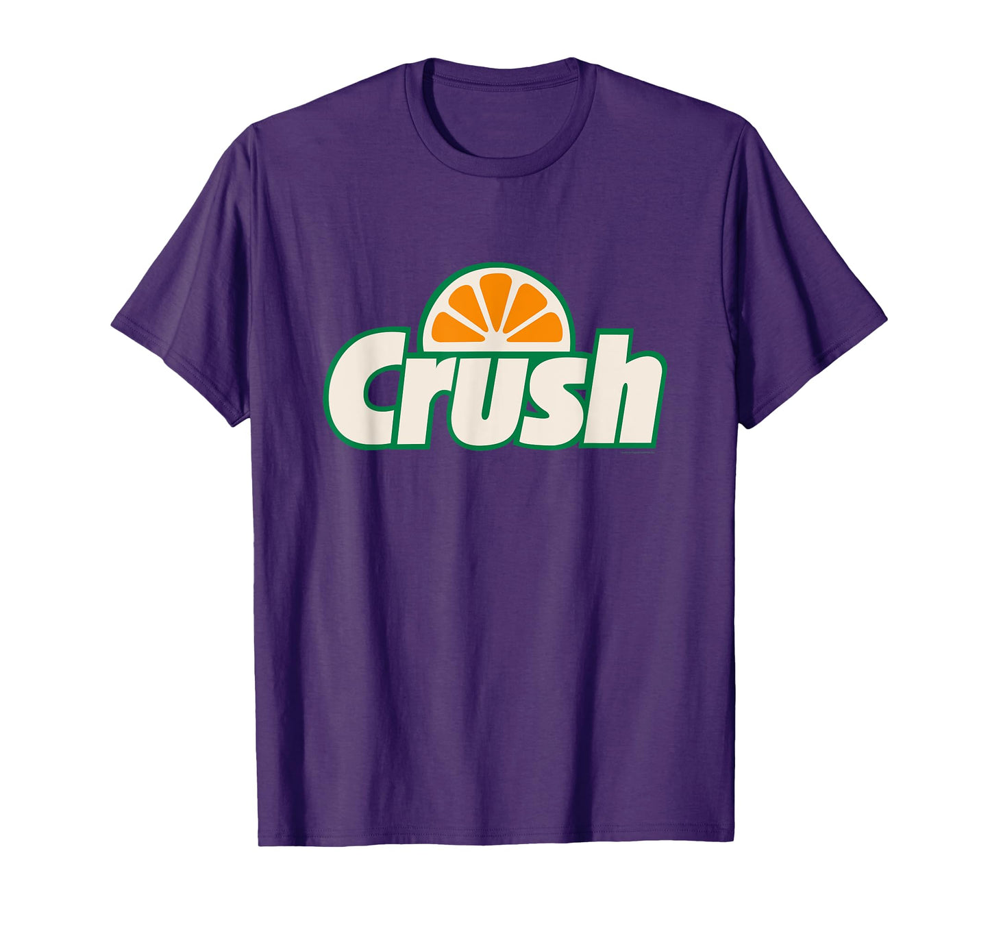 Crush Orange Slice Graphic Throwback Design T-Shirt