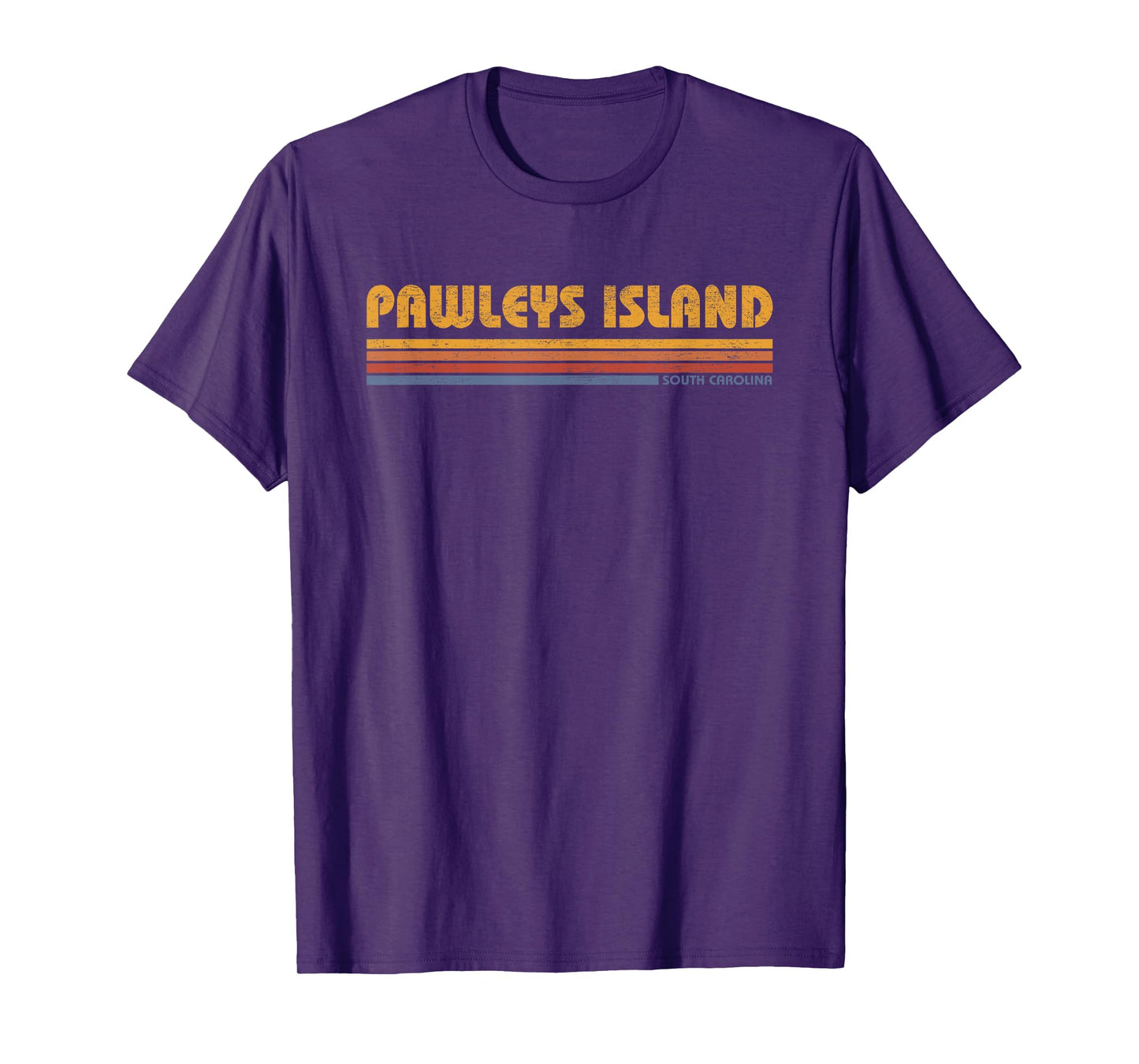 Pawleys Island South Carolina Vintage Throwback Souvenir T-Shirt
