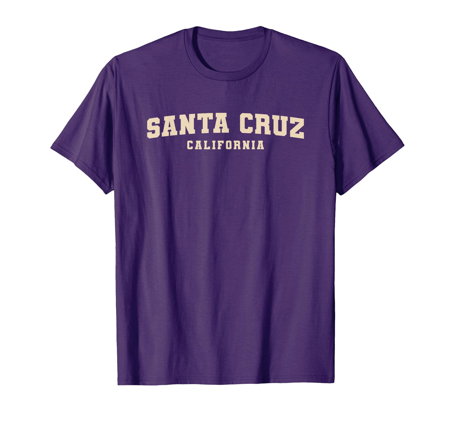 Retro Vintage Surfing & Skateboard Graphic Design Santa Cruz T-Shirt