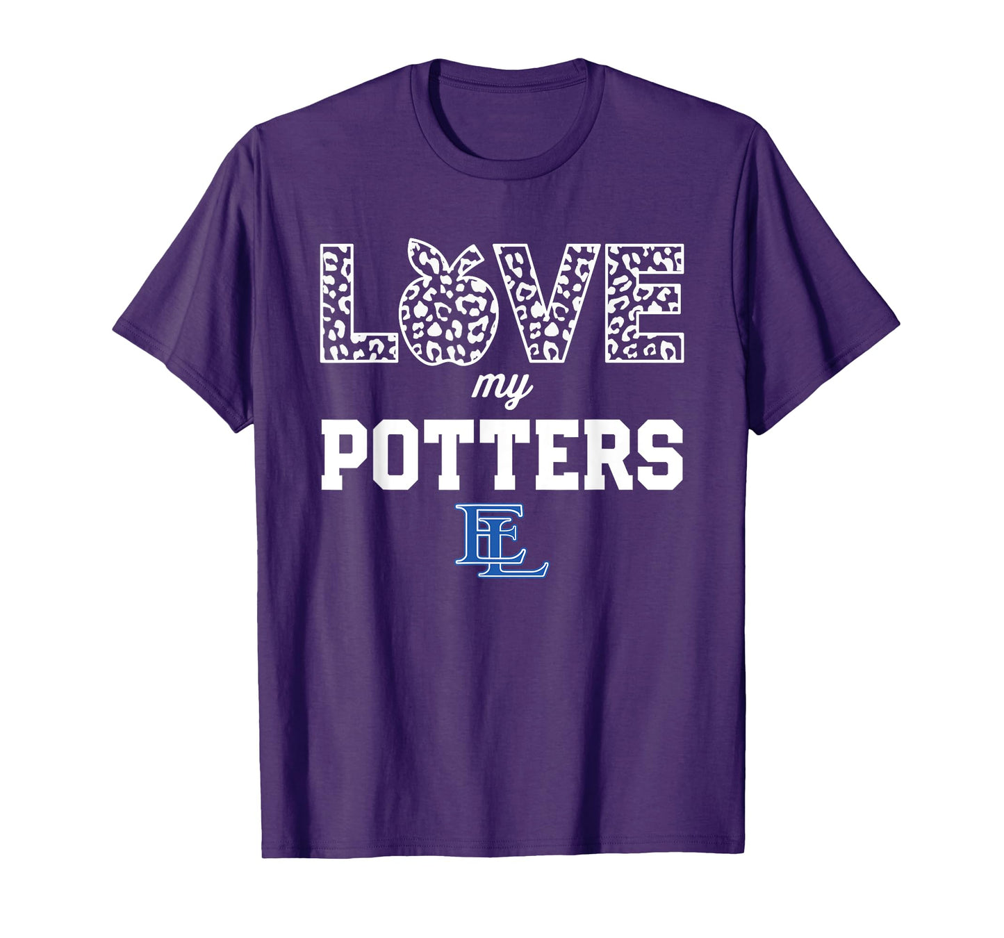 East Liverpool Potters Logo Love My Team HS T-Shirt