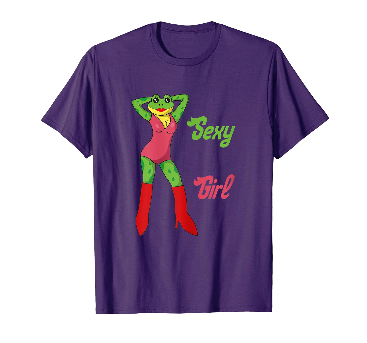 Womens Stripper Frog, Sexy Girl, Lesbian Frog, Sexy Frog T-Shirt