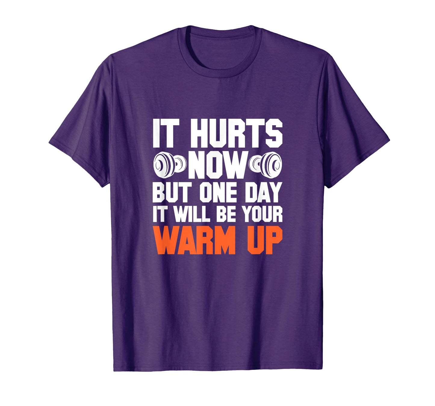 Gym It Hurts Now But One Day It Will Be Your Warm Up T-Shirt
