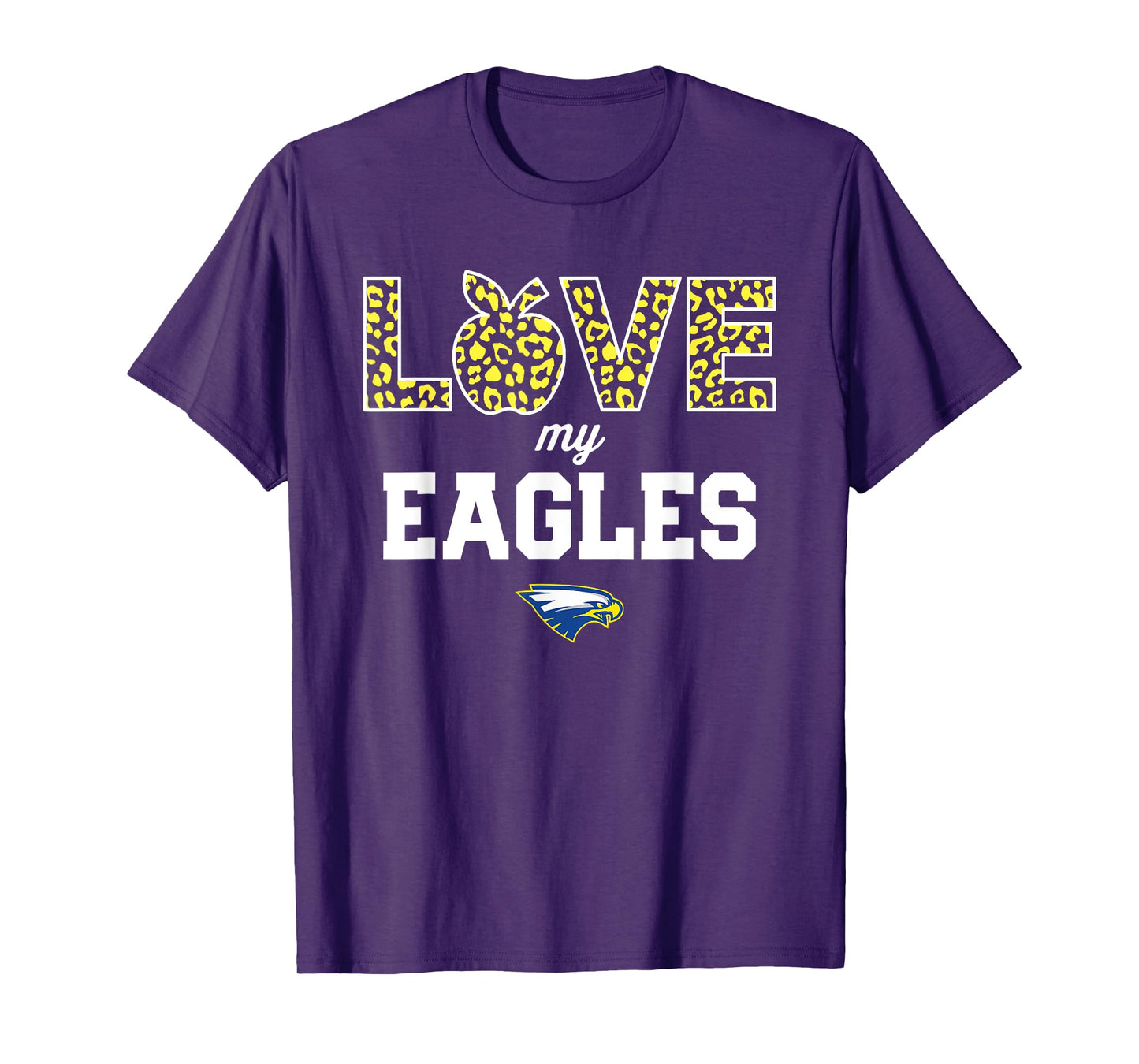 Etowah Eagles Logo Love My Team HS T-Shirt