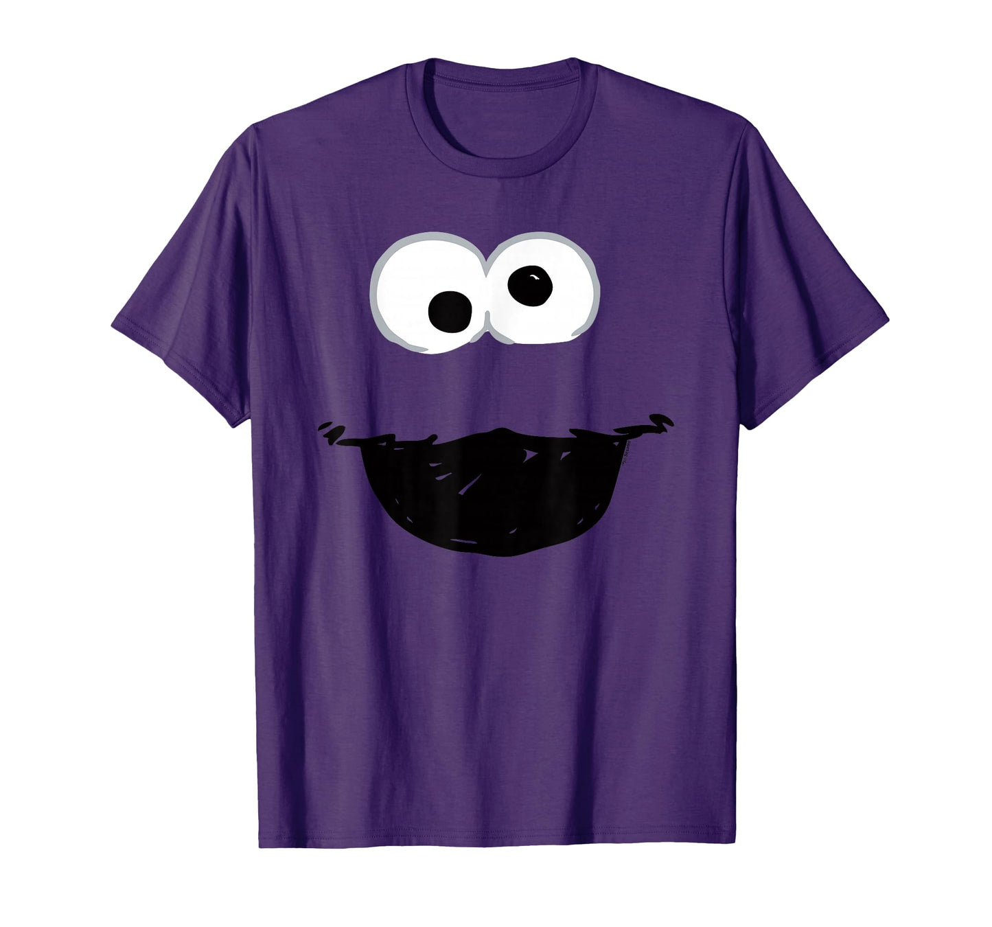 Sesame Street Cookie Monster Crayon Sketch Halloween Costume T-Shirt
