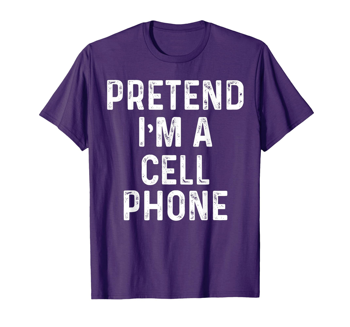 Pretend Im A Cell Phone Costume Funny Costume phone T-Shirt