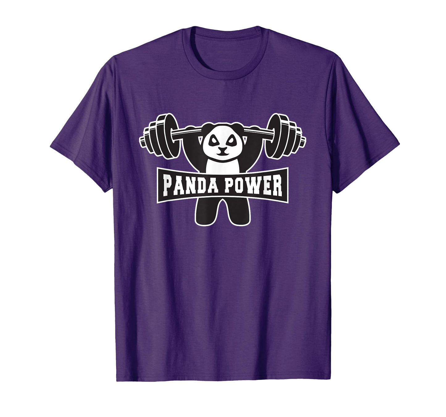 Funny Panda Power Shirt Workout Gift Panda Gym T-Shirt T-Shirt