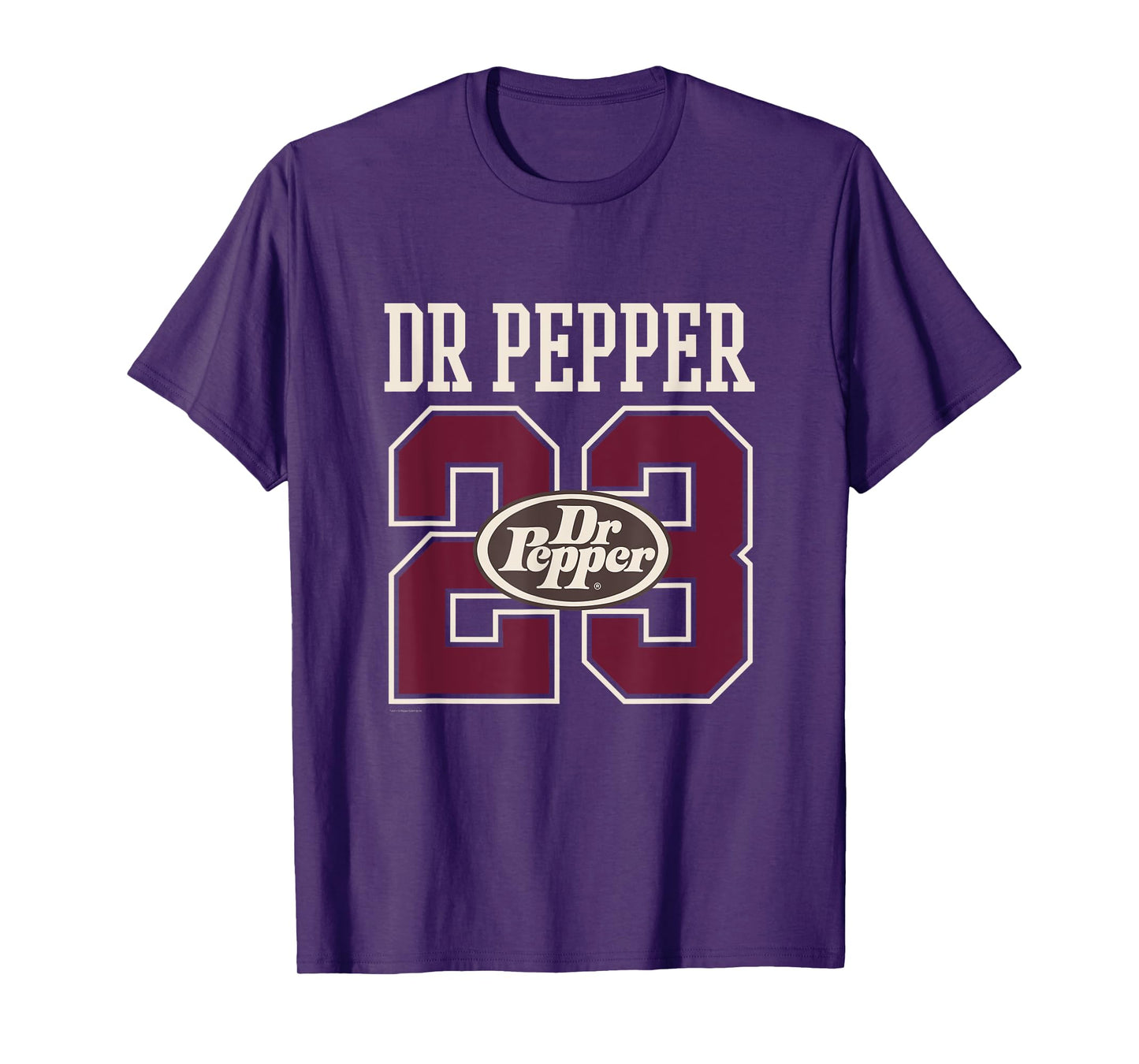 Dr. Pepper 23 Flavors Retro Collegiate Sport Style T-Shirt