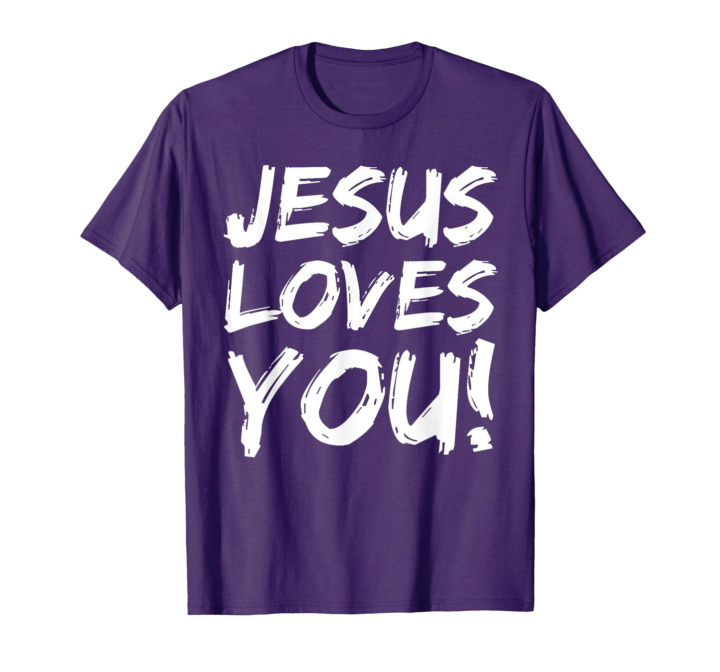 Christian Evangelism Gift for Men Jesus Loves You! T-Shirt