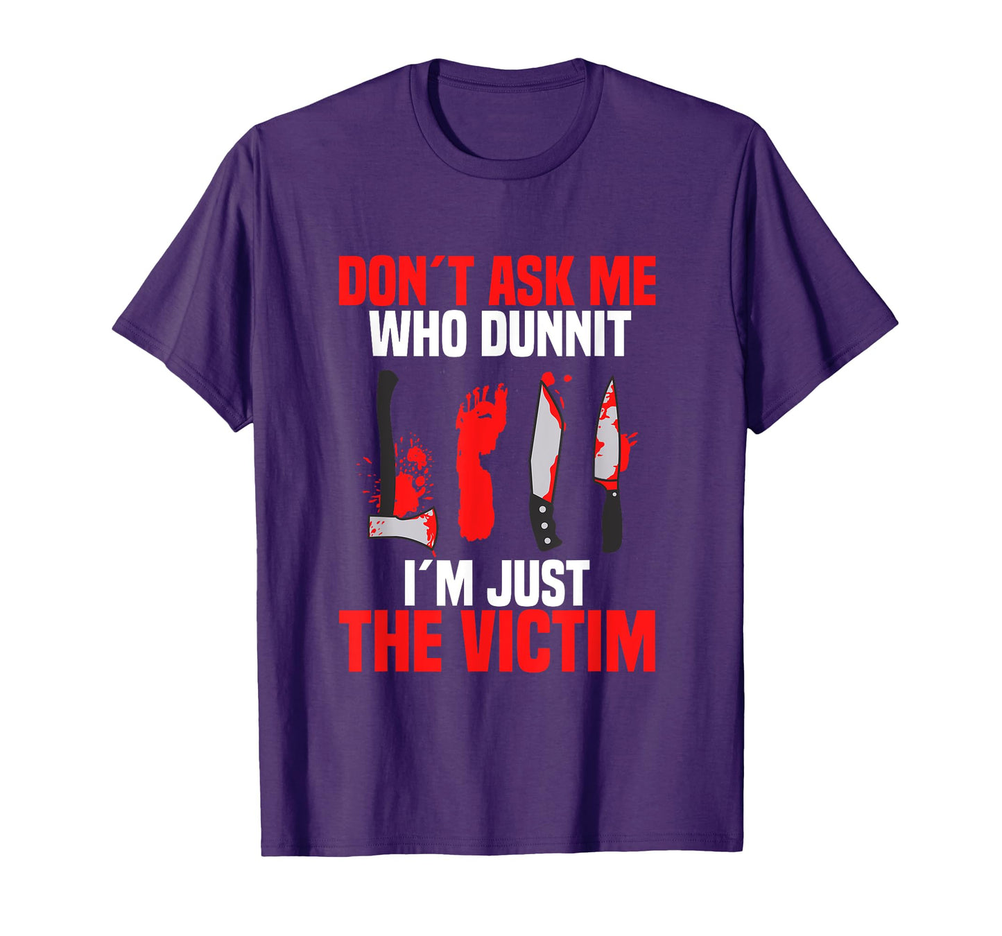 Murder Mystery Dinner Victim Crime Scene Investigator T-Shirt