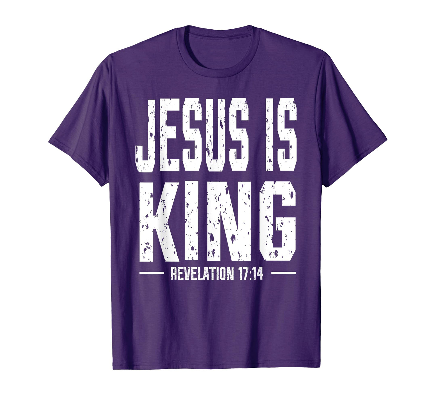 Jesus is King Revelation 17:14 dark T-Shirt