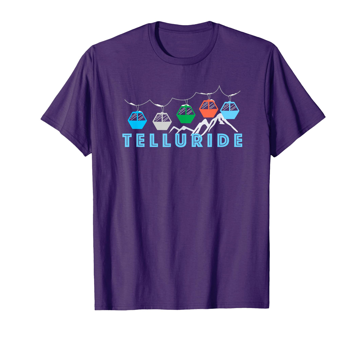 Telluride Ski Mountain Gondola - Telluride, Colorado T-Shirt
