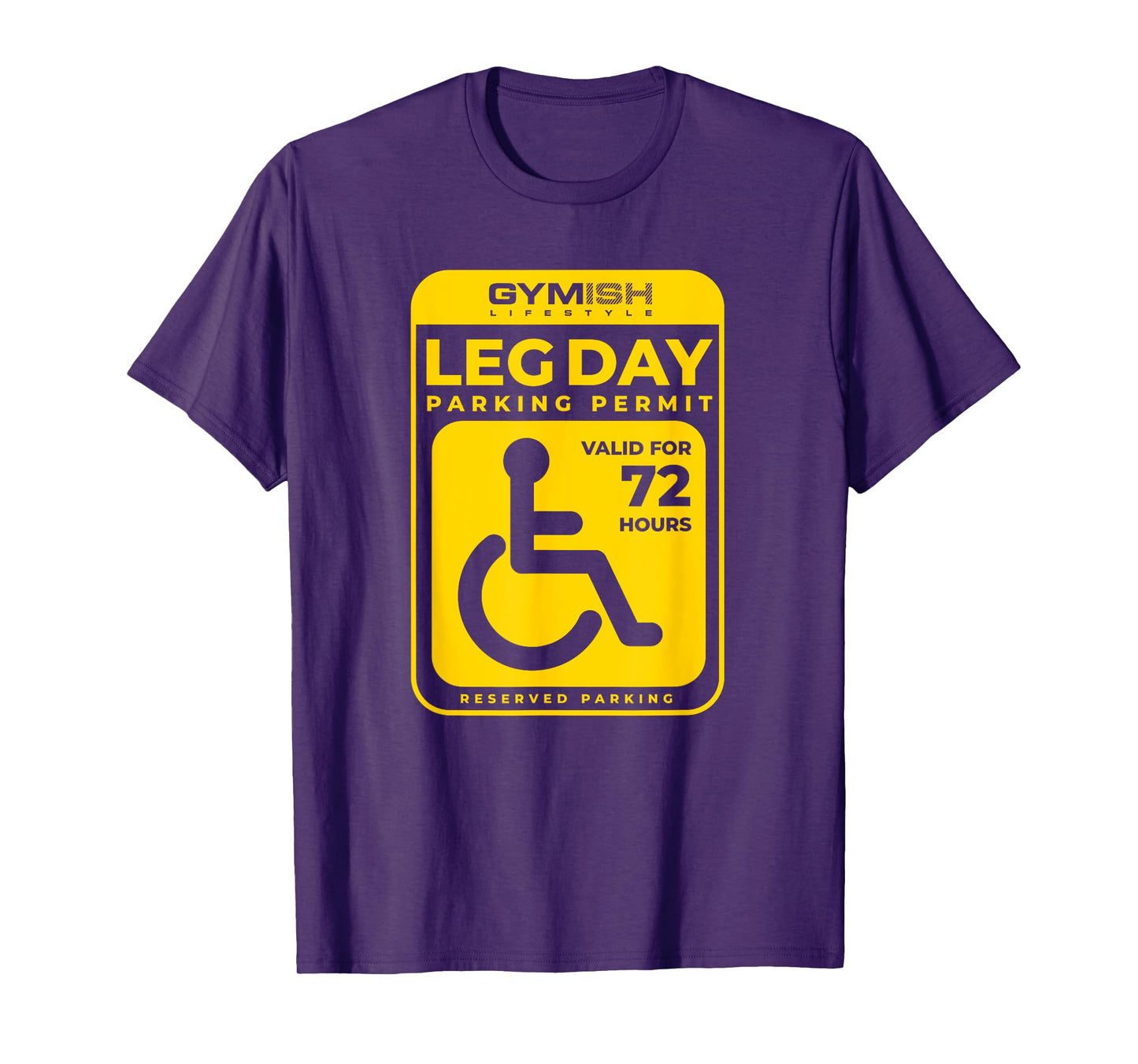 Leg Day Permit Weightlifting Workout Lifting Funny Gym Mens T-Shirt