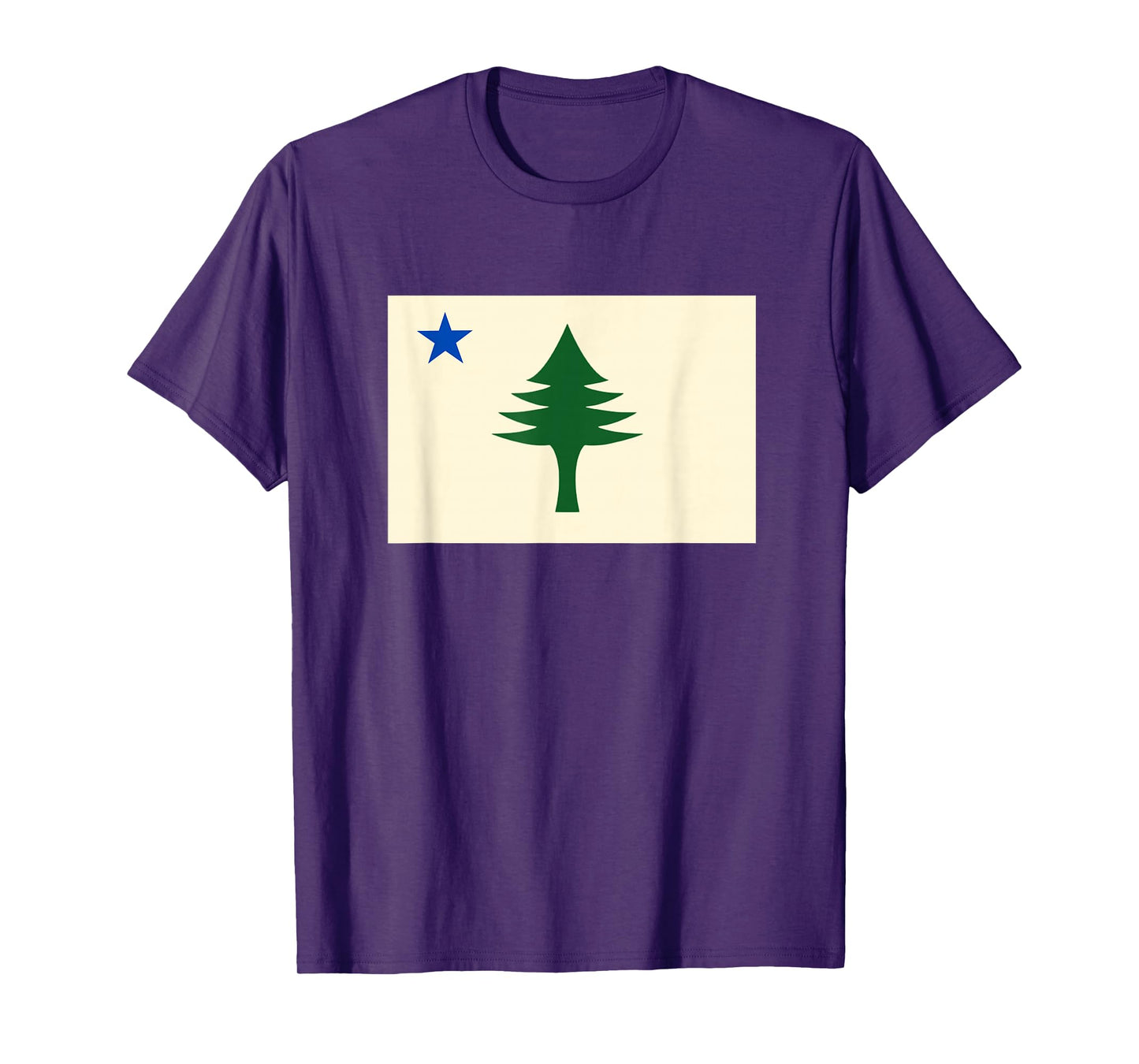 Flag of Maine Shirt 1901 Maine State Flag Pine Tree State T-Shirt
