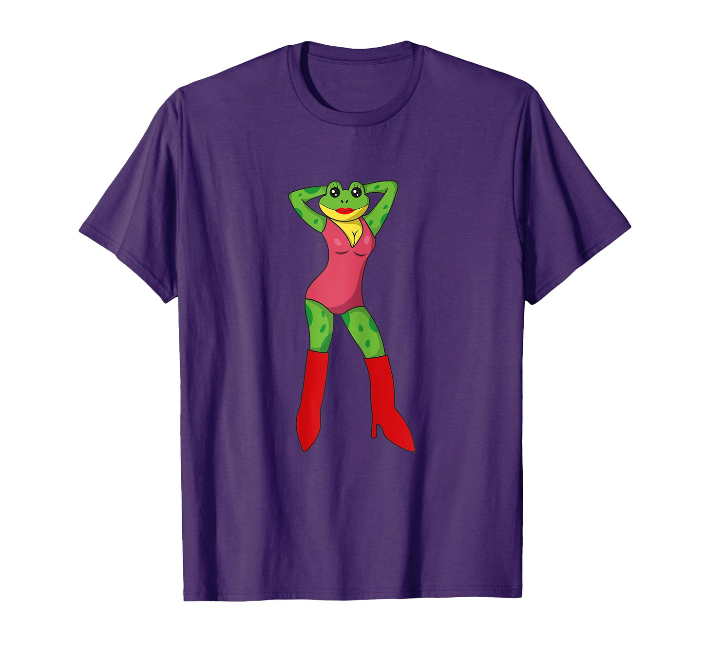 Womens Stripper Frog, Sexy Girl, Lesbian Frog, Sexy Frog T-Shirt
