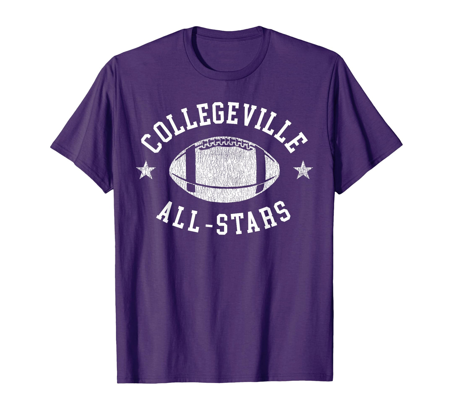 Collegeville Vintage All-Stars Football Retro 80s T-Shirt