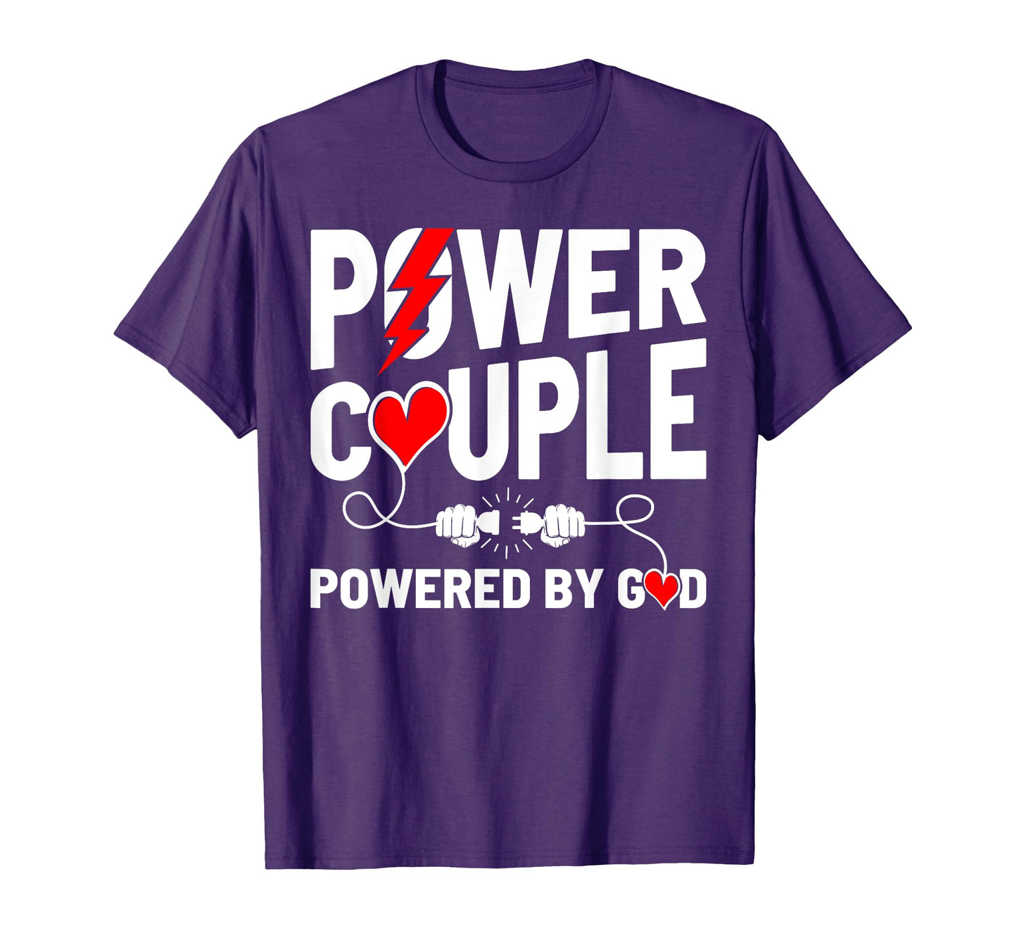 Christian Couple Matching Christ Jesus Faith Fan Believer T-Shirt