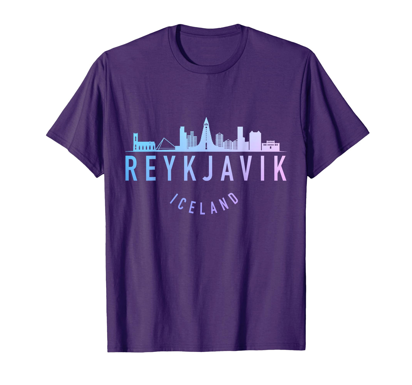 Reykjavik Iceland Skyline Pride Souvenir T-Shirt