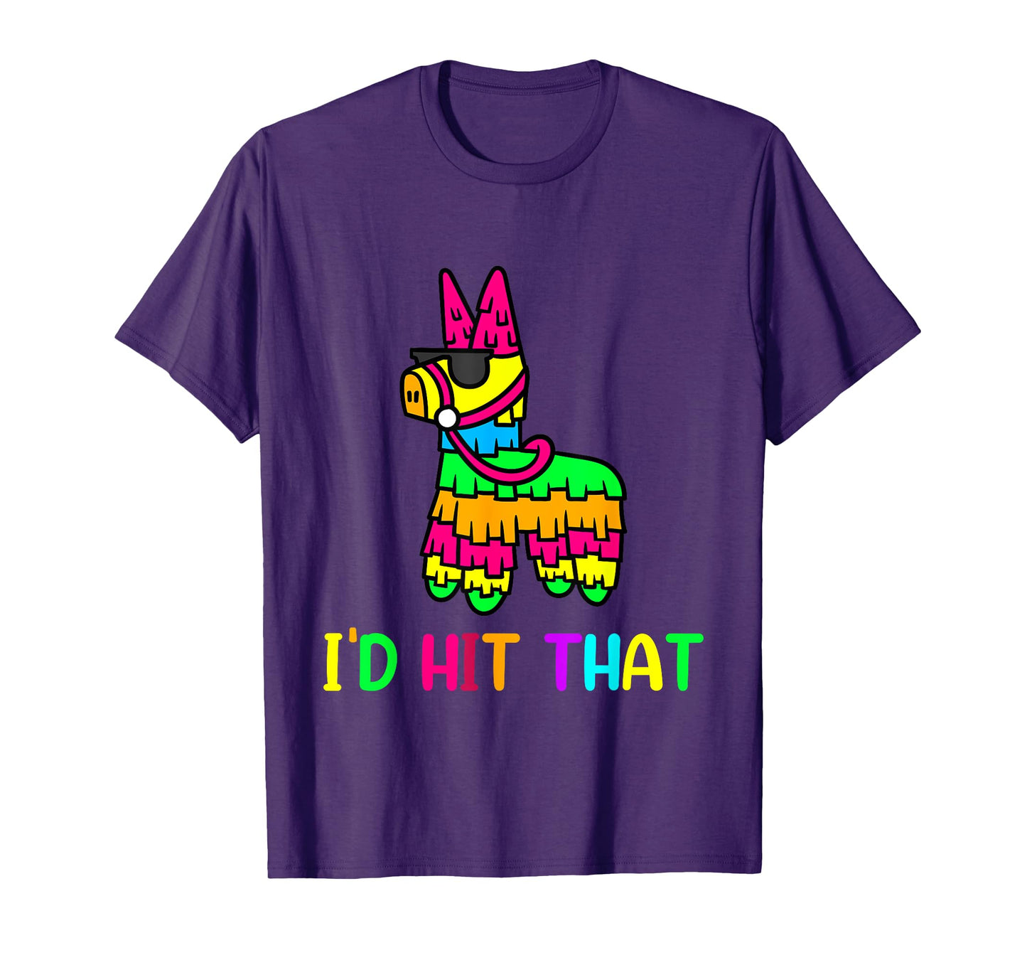 I'd Hit That Cool Cinco de mayo Pinata Cartoon Anime Graphic T-Shirt