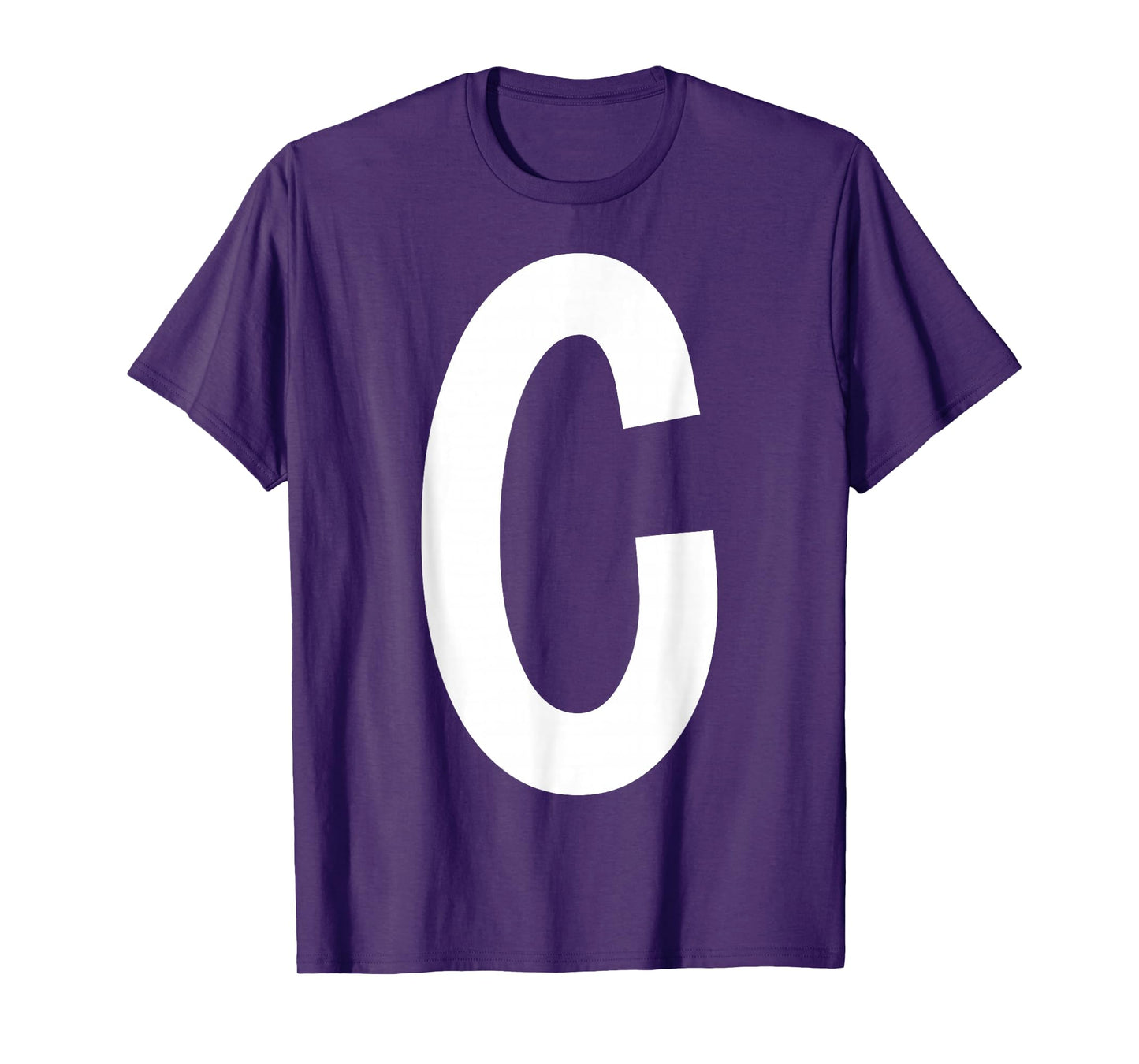 Letter C Funny Group Matching Christmas Costume 2025 Family T-Shirt