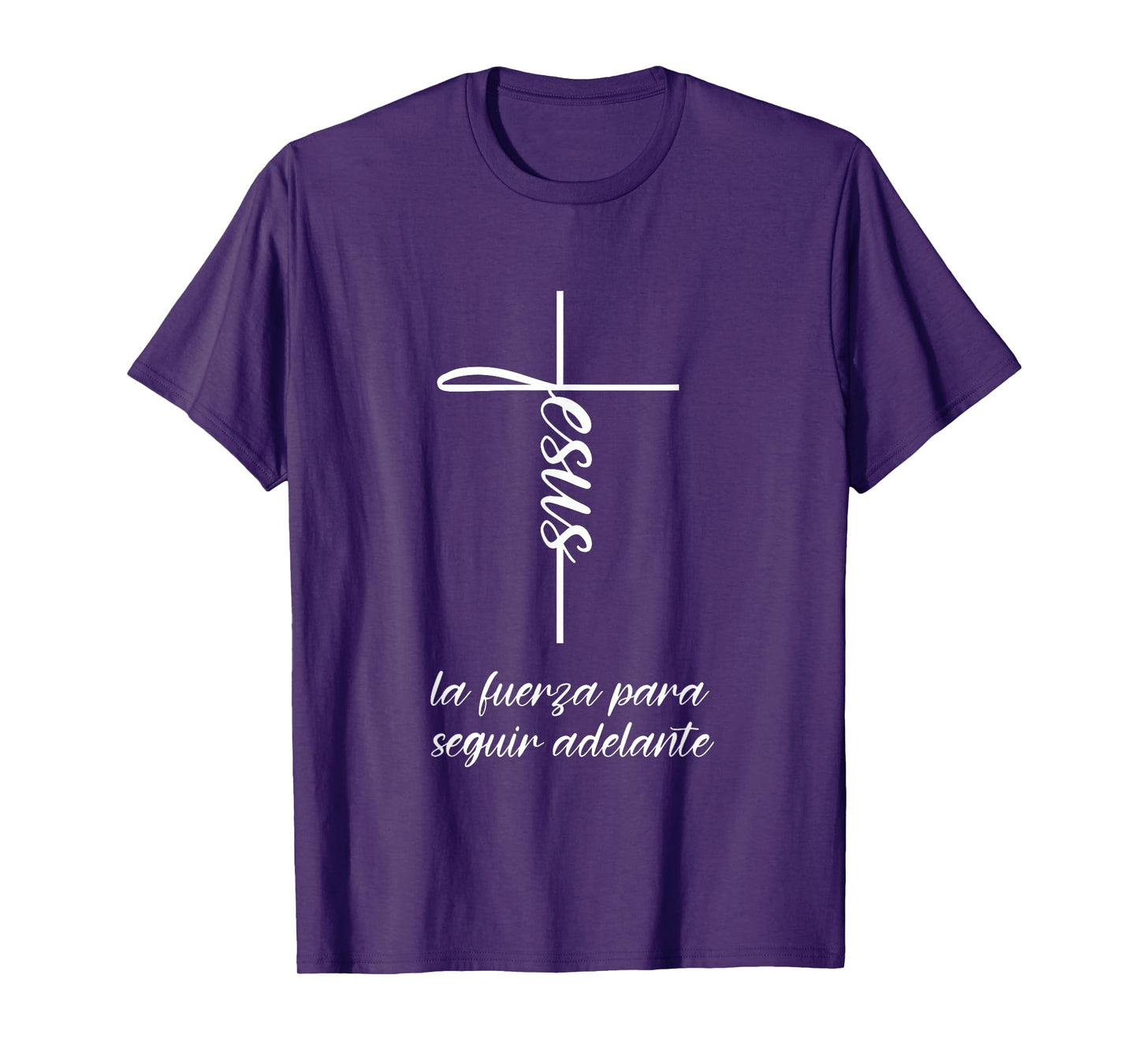 Christian Spanish Jesus Fuerza Mensaje Cristiano en Espanol T-Shirt