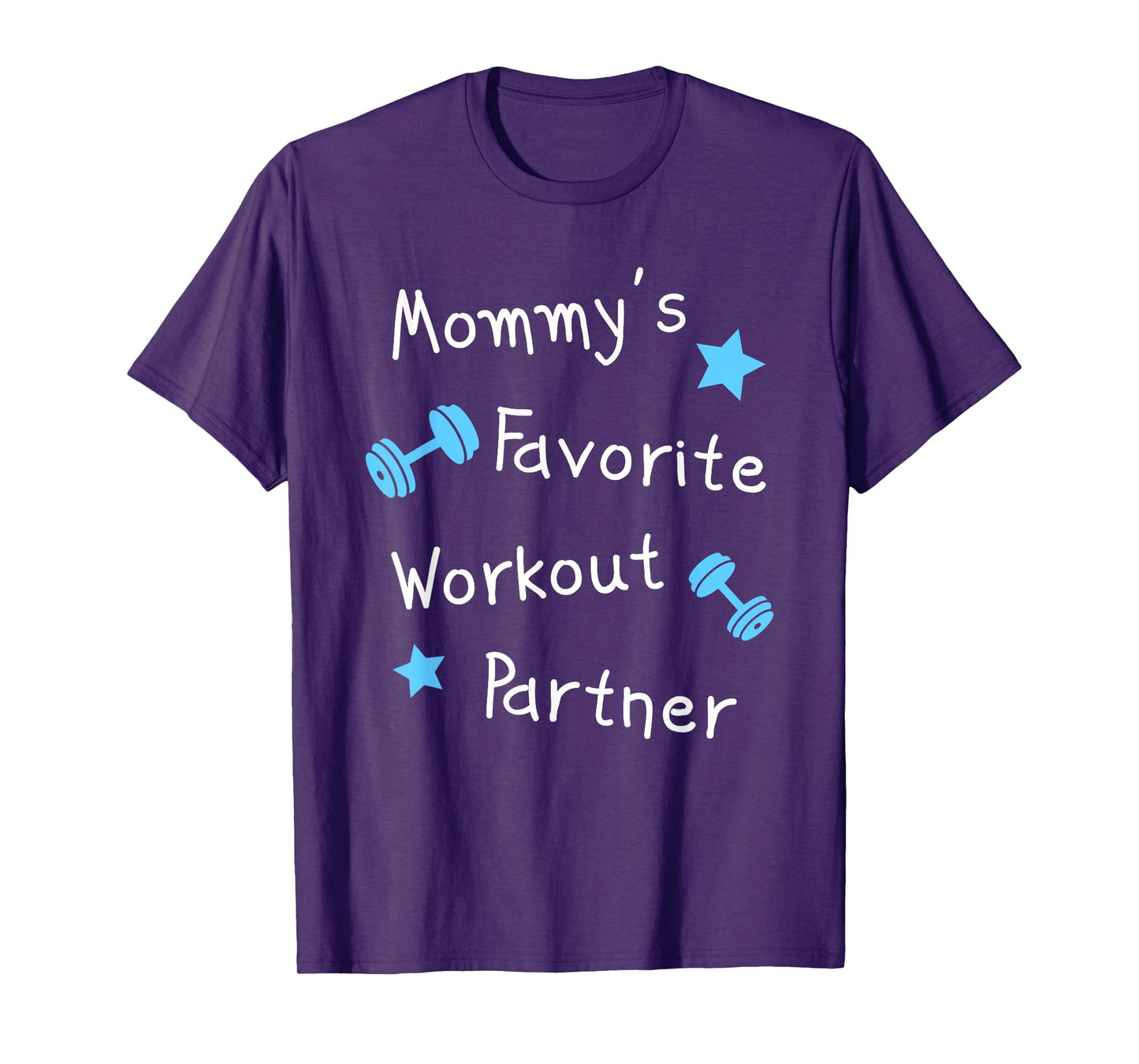 Mommy's Favorite Workout Partner – Kids Cute Fitness (Boys) T-Shirt