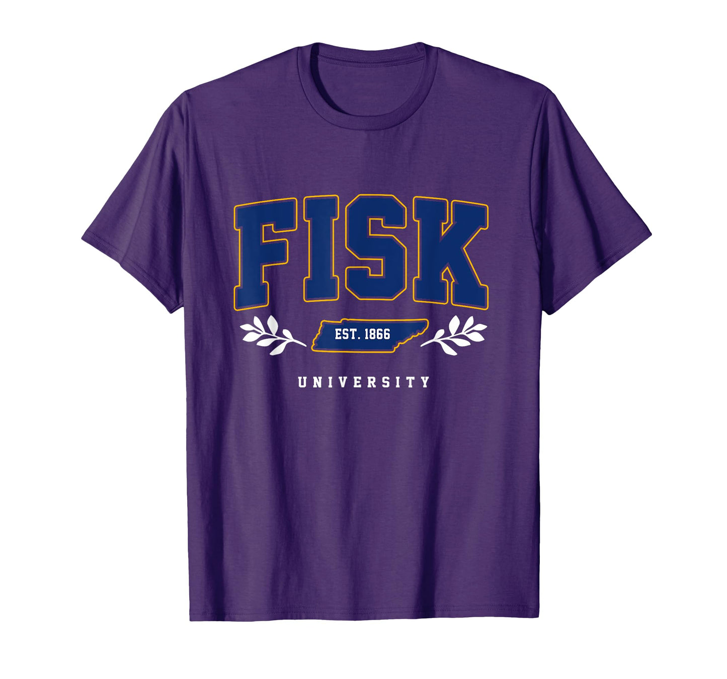 Fisk Tech – Vintage University Arch Tee for Men & Women T-Shirt