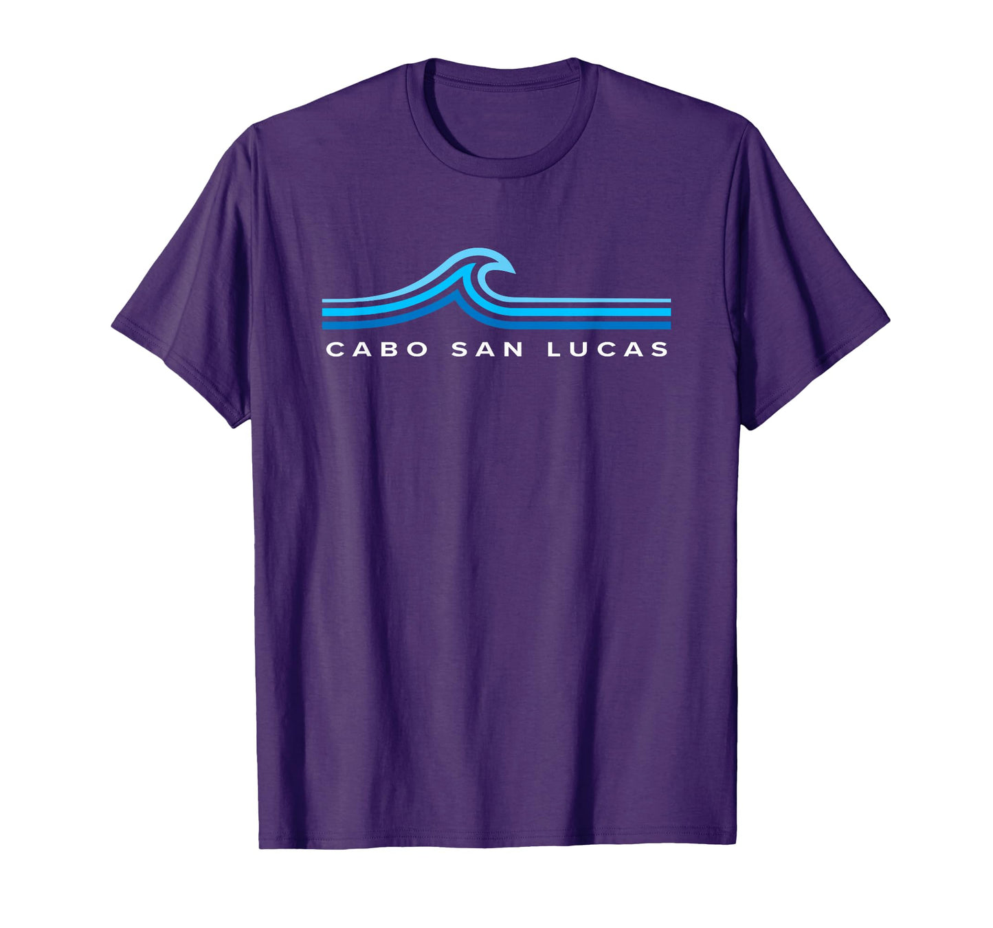 Cabo San Lucas Mexico Waves Vintage Mens Women Boys Souvenir T-Shirt