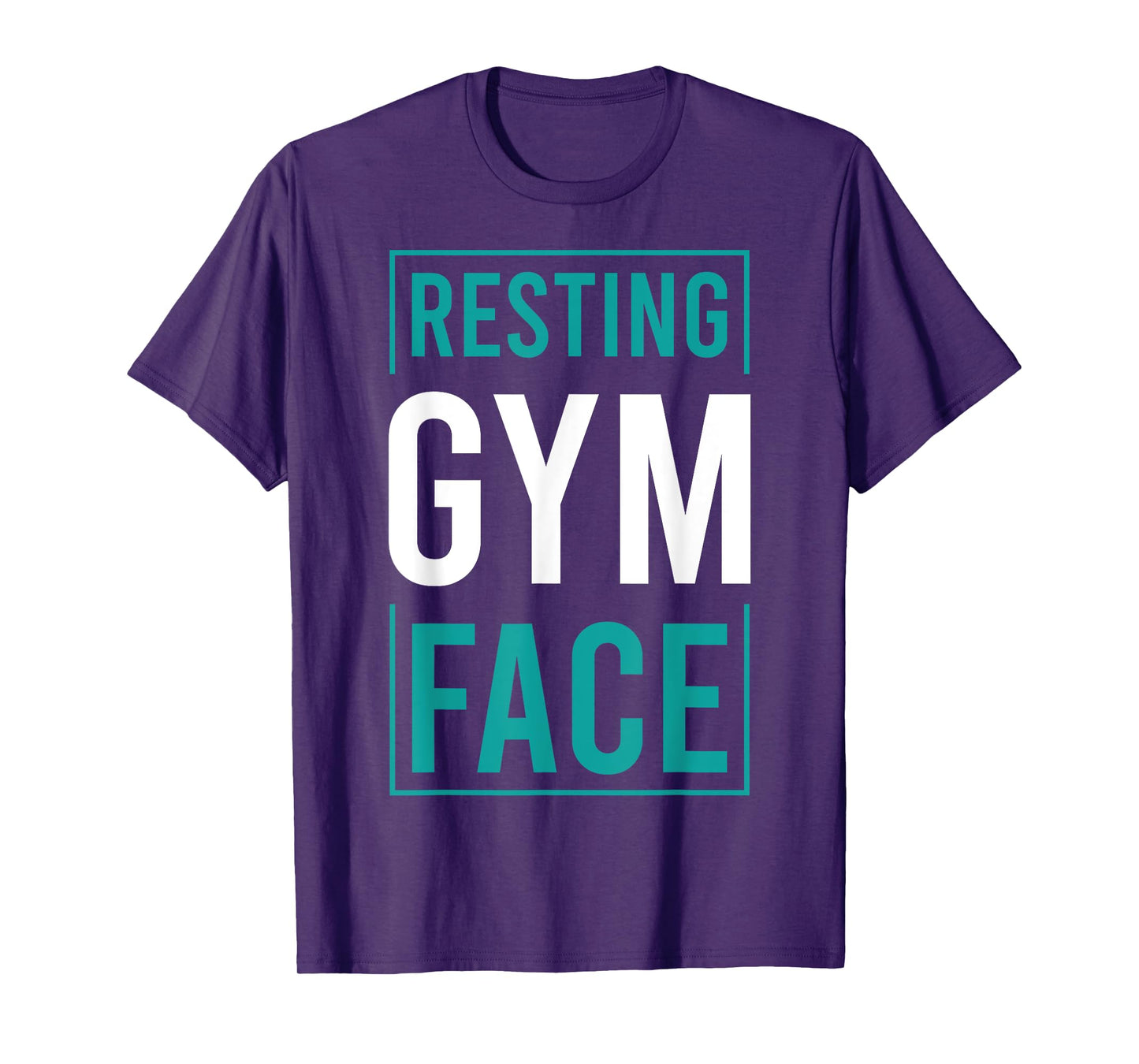 Funny Saying Resting Gym Face T-Shirt