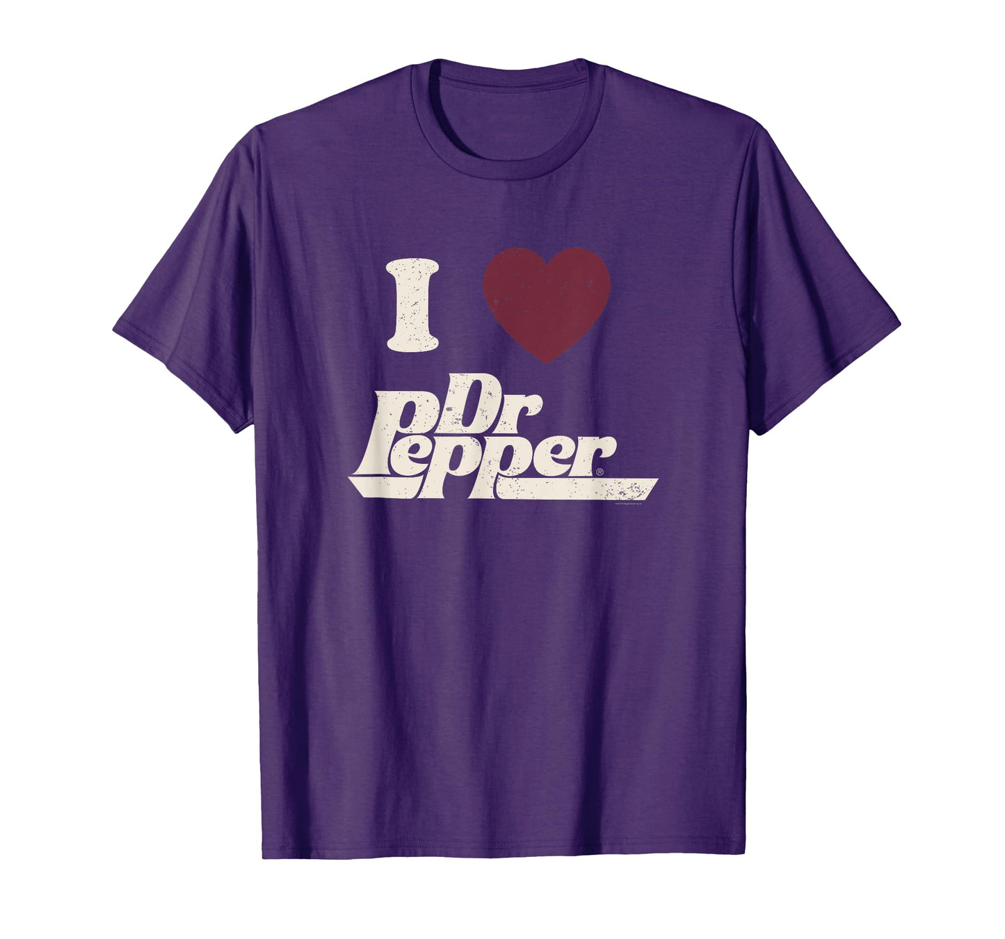 Dr. Pepper Valentine's Day I Heart Dr. Pepper Retro T-Shirt