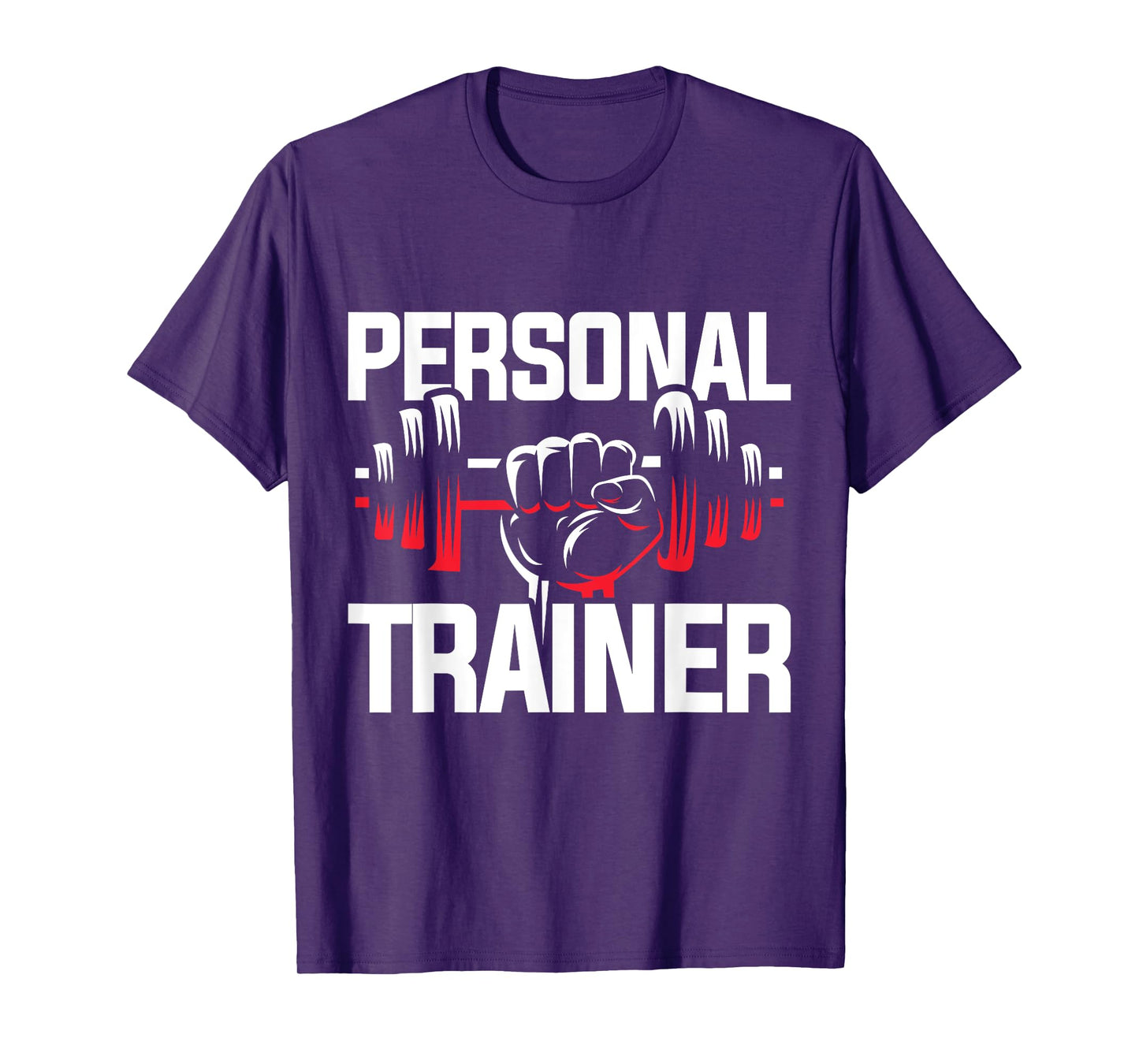 Workout Gift Dumbbell Personal Trainer T-Shirt
