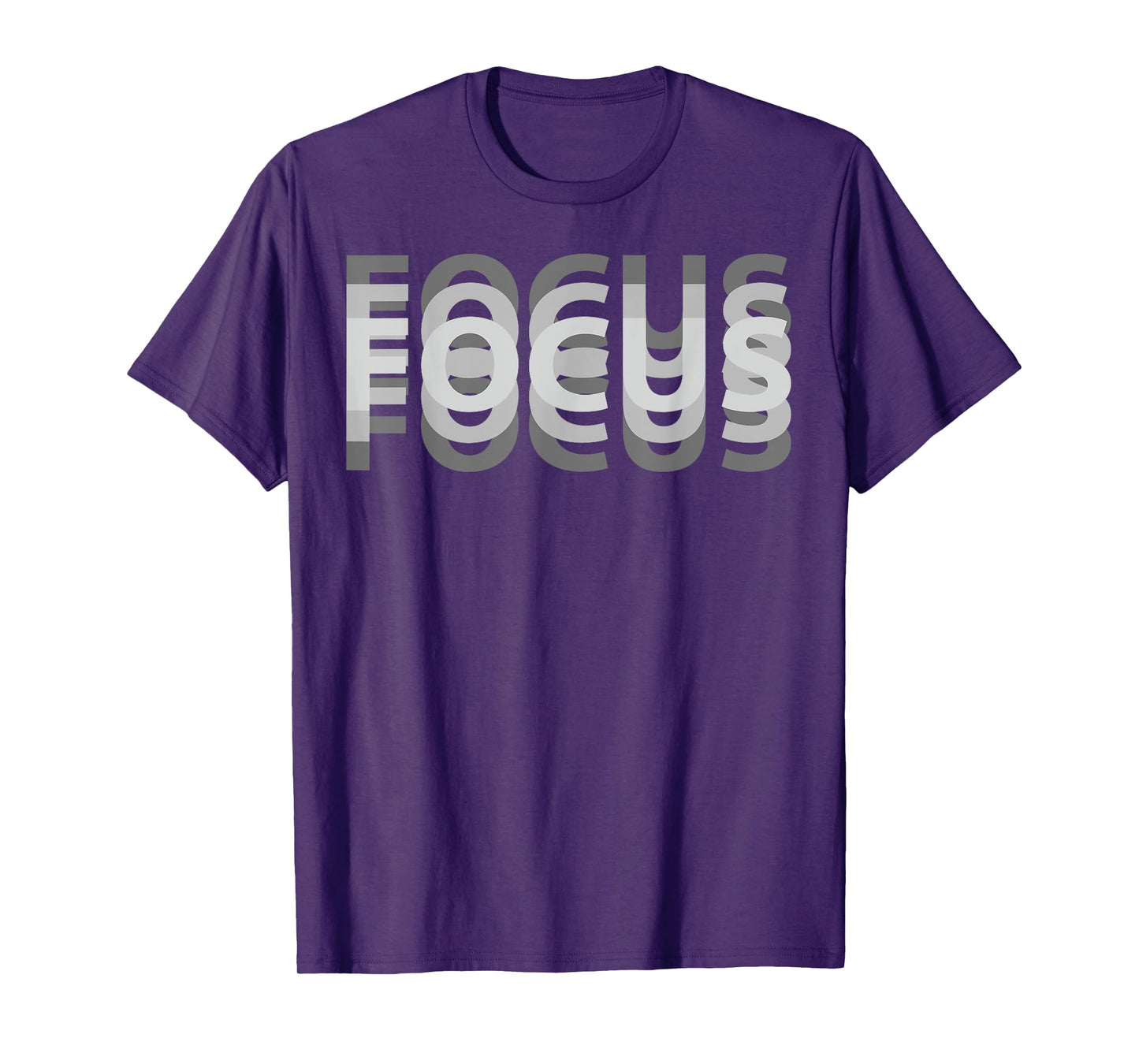 Focus Retro Effect T-Shirt