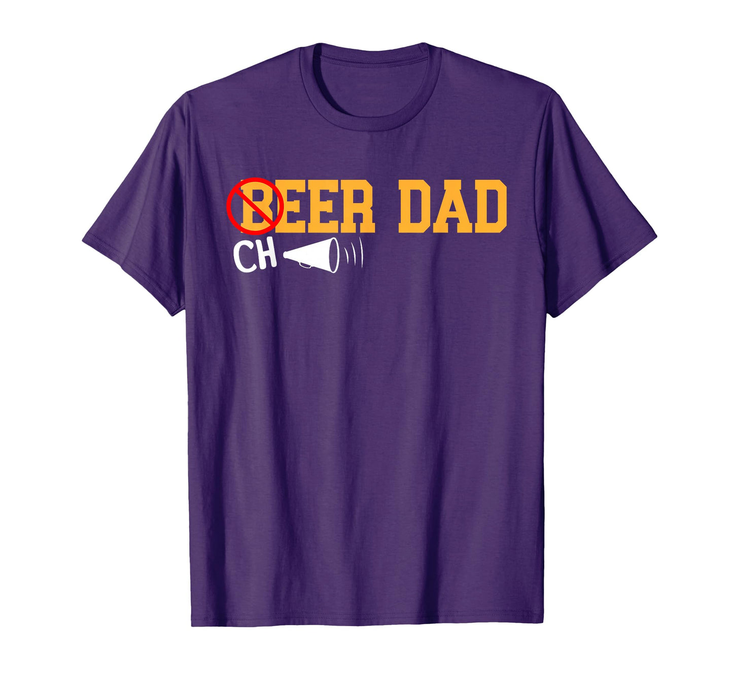 Cheerleader Dad Beer Cheerleading Cheer Dad T-Shirt