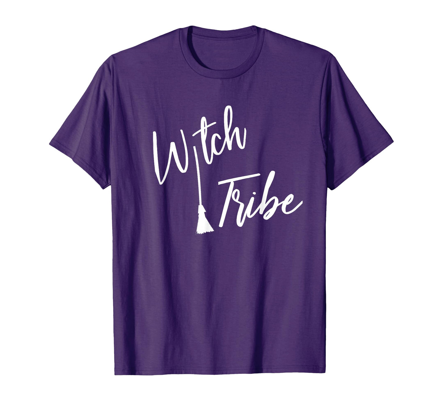 Witch Tribe Funny Witches Broom Broomstick Halloween T-Shirt