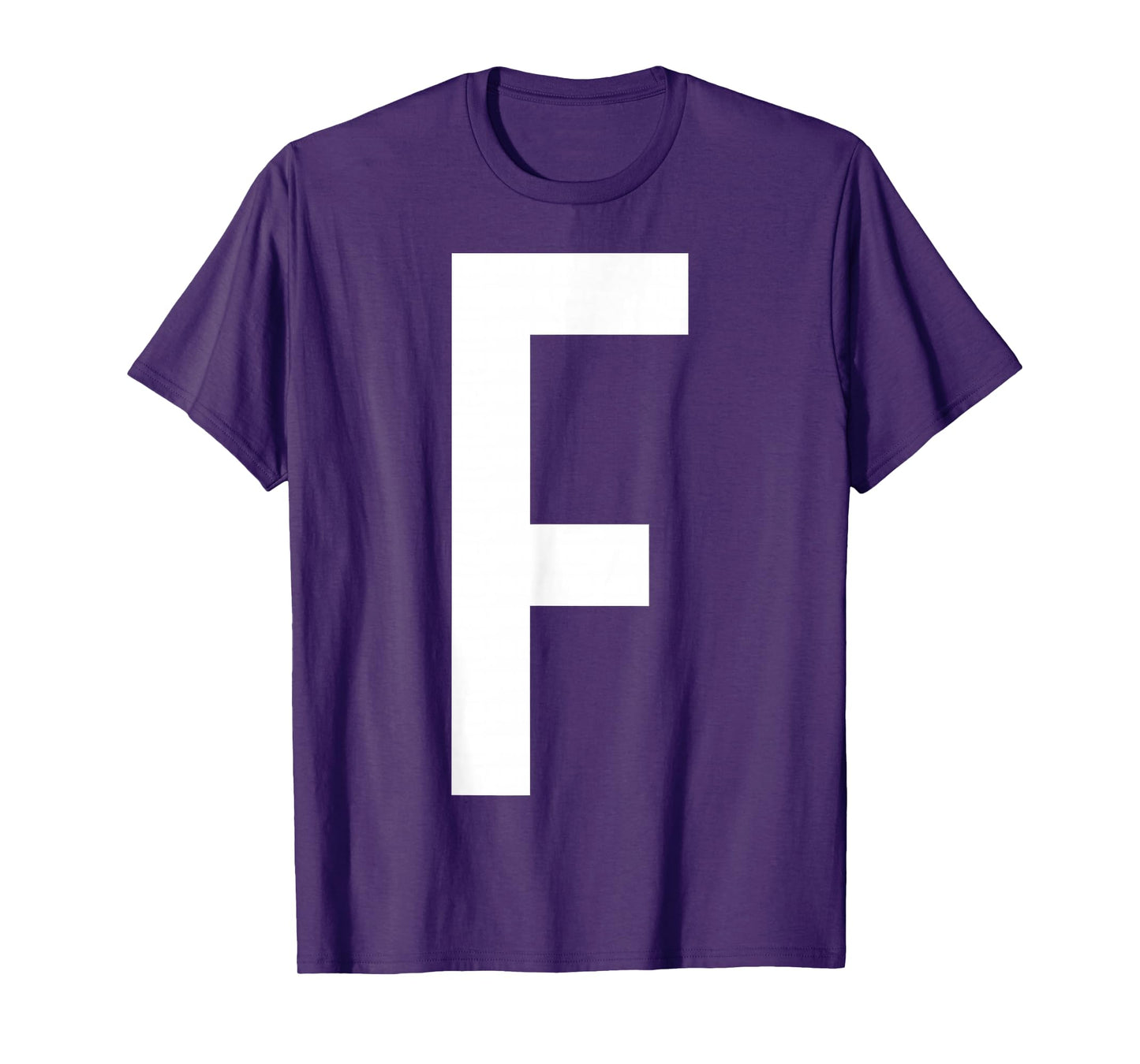 Letter F Funny Group Matching Christmas Costume 2025 Family T-Shirt