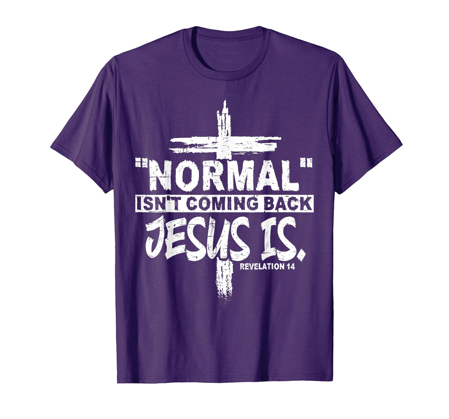 Normal Isn't Coming Back But Jesus Is Revelation 14 Costume T-Shirt
