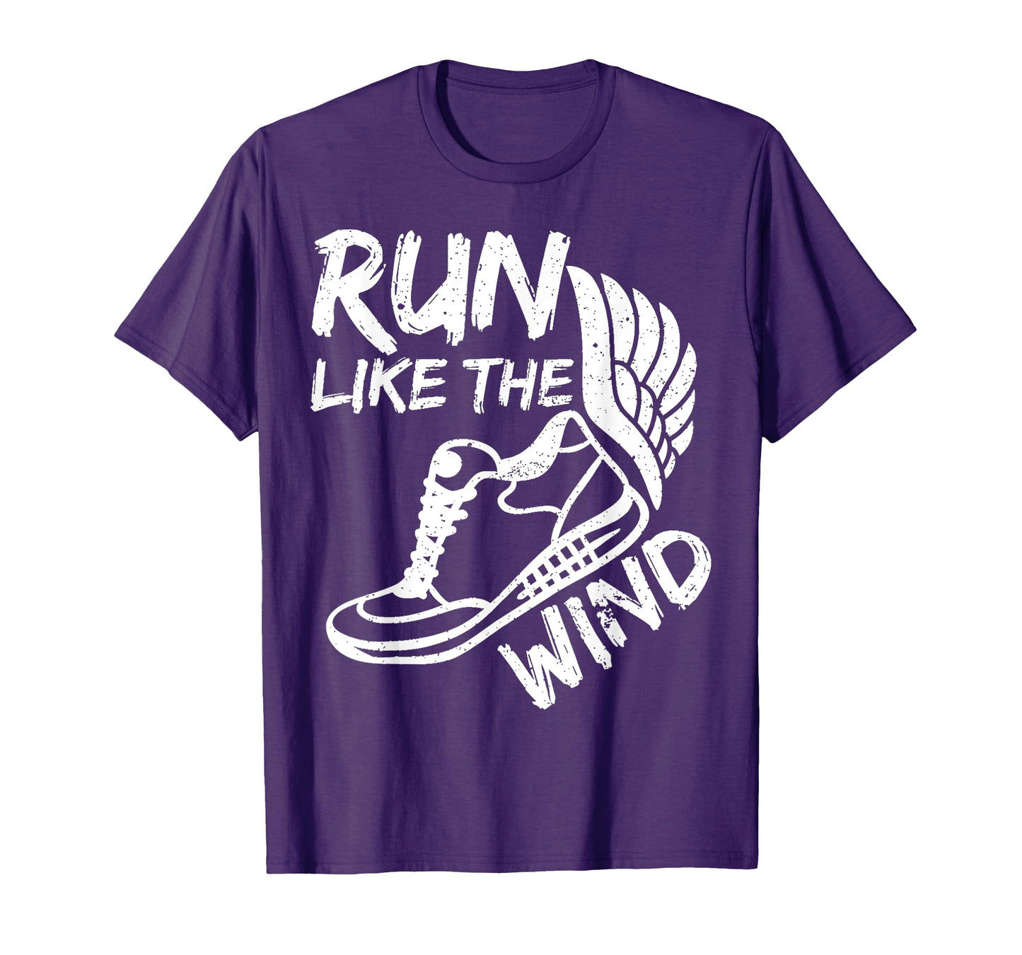 Run Like The_Wind Sport T-Shirt Funny Active Runner Gift T-Shirt