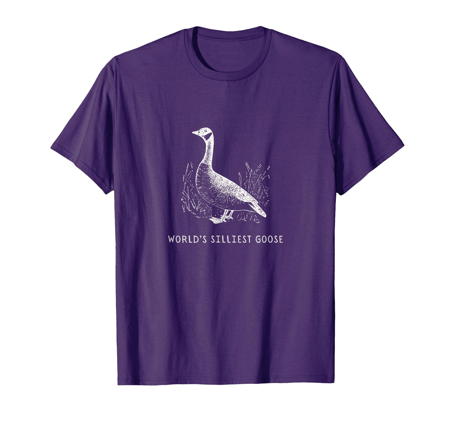 Funny Graphic Tee World's Silliest Goose Vintage T-shirt T-Shirt