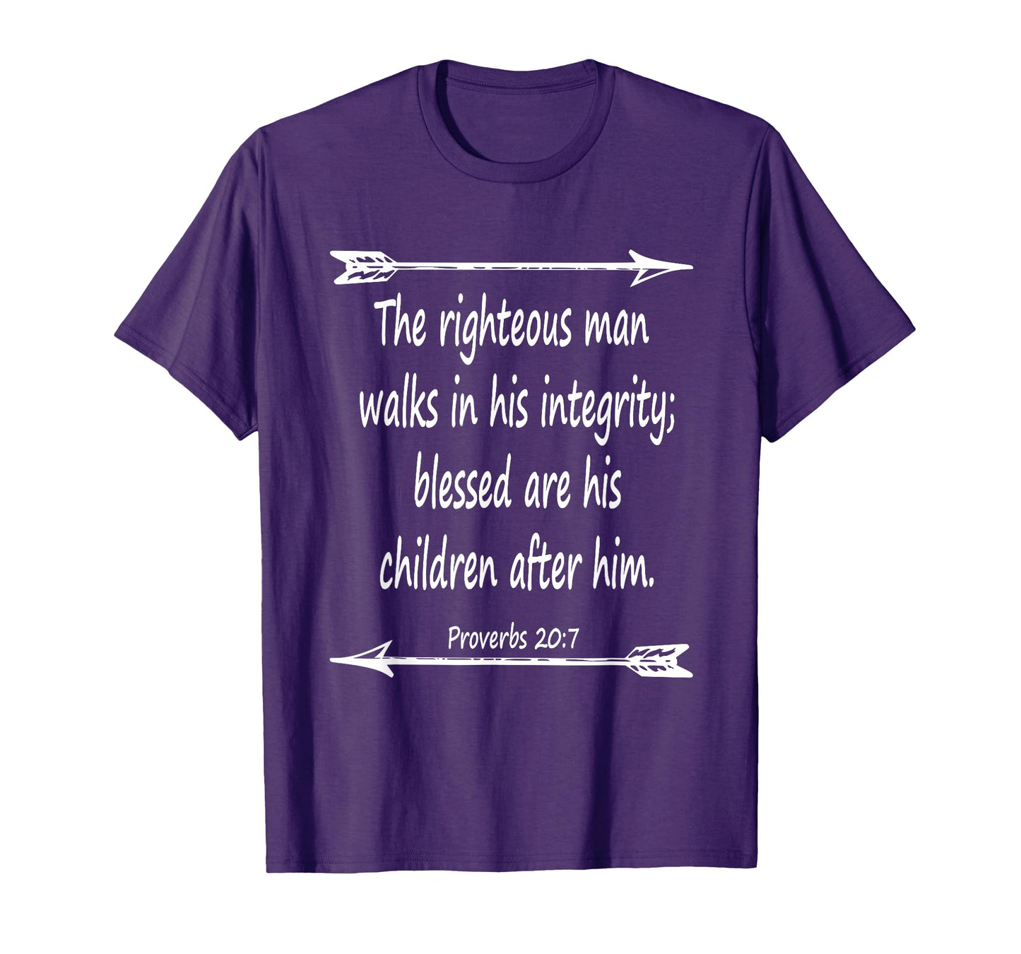 Fathers Day Bible Verse T-Shirt Tee Christian Scripture T-Shirt