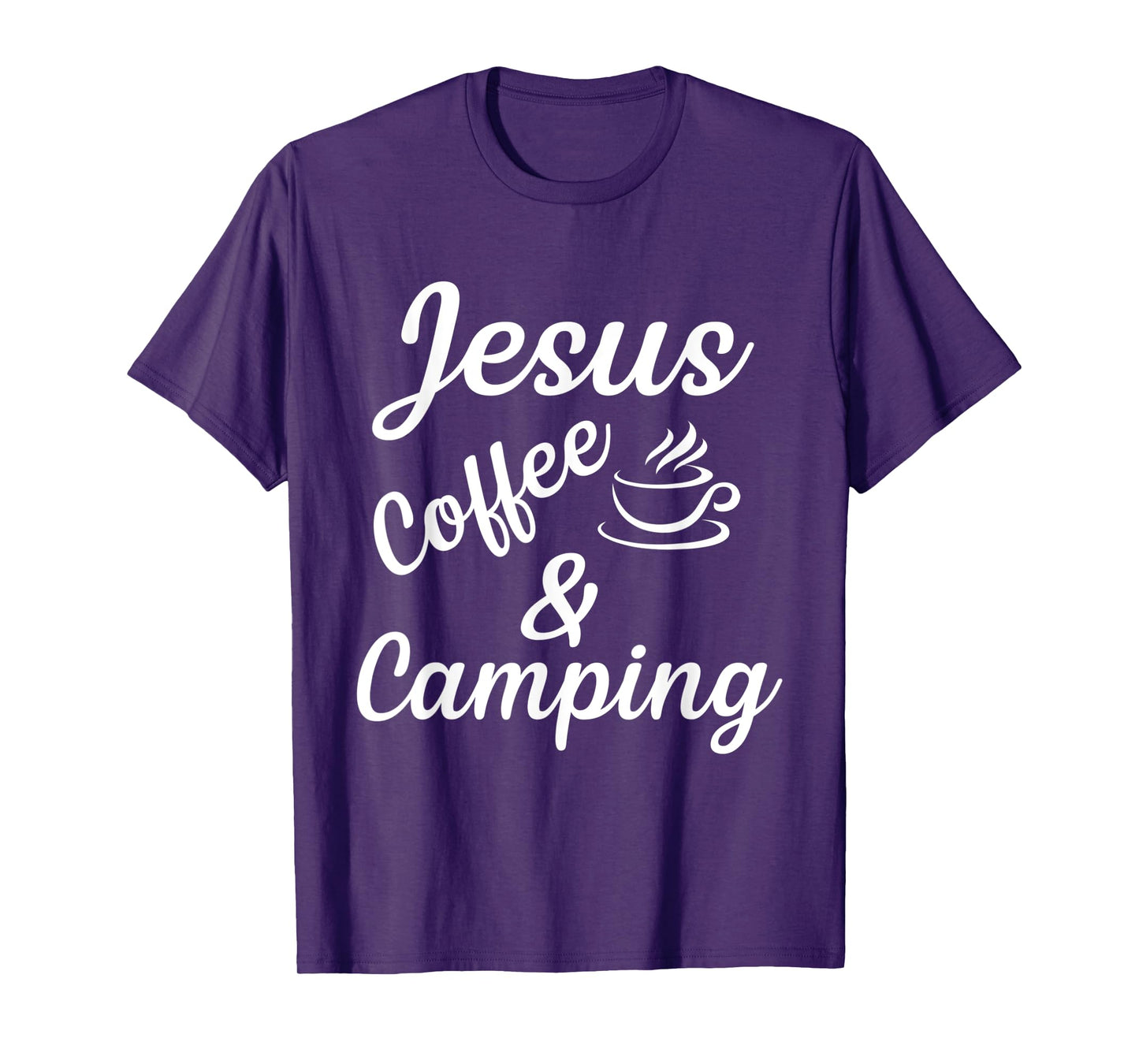Jesus coffe camping T-Shirt