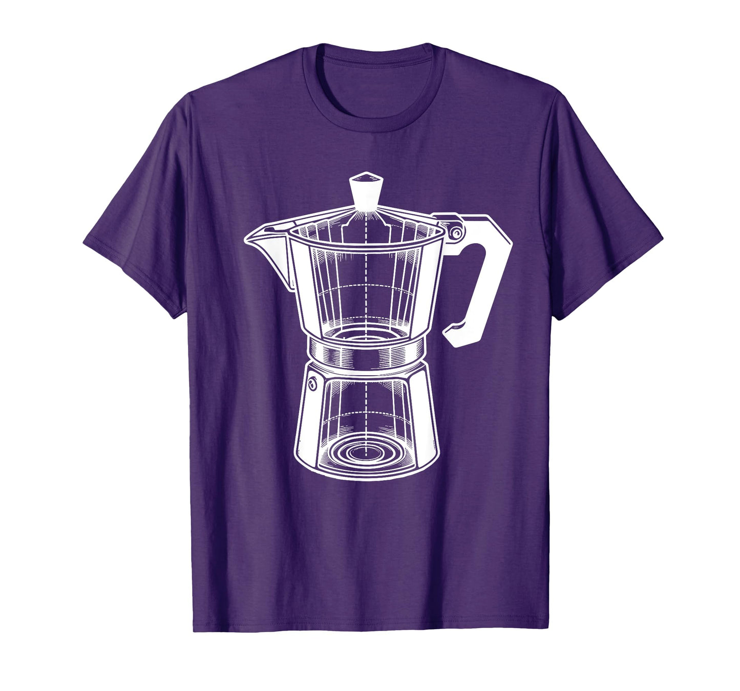Moka Pot Vintage Coffee Maker Espresso Lovers T-Shirt